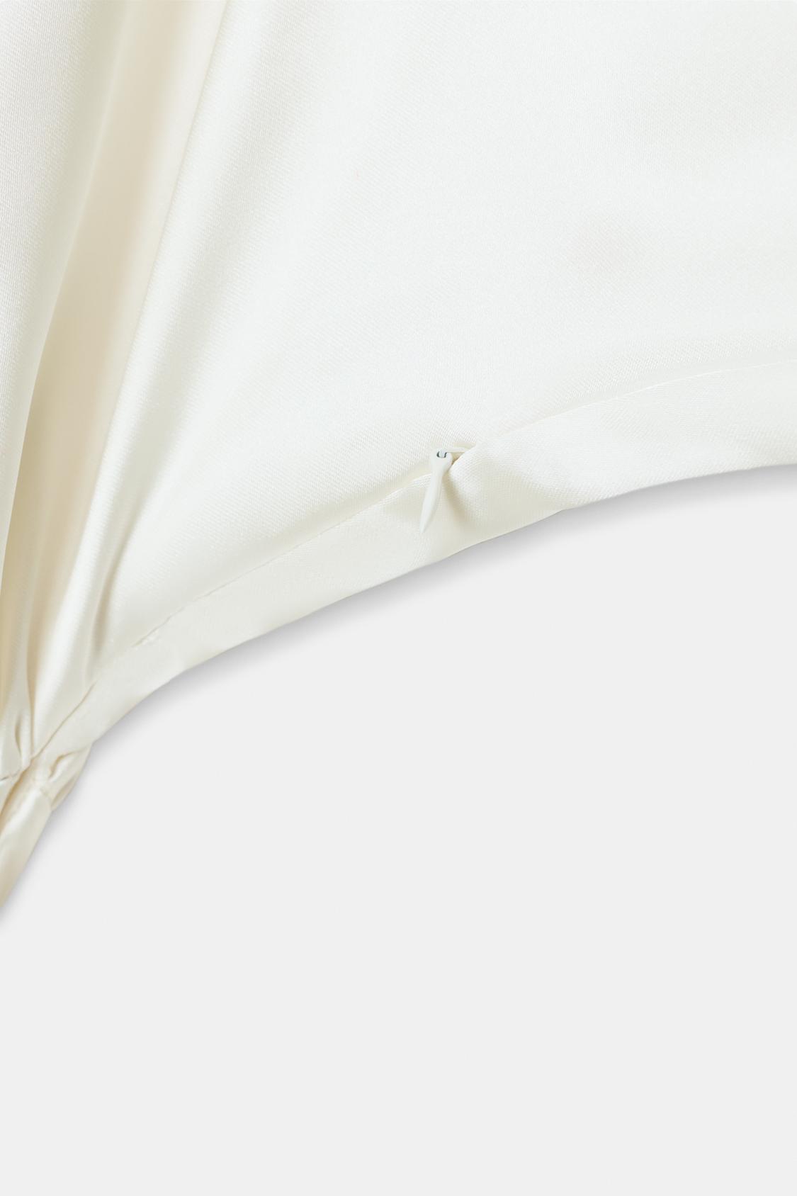 Élianne | Satin Foulard-Tie Mini Dress