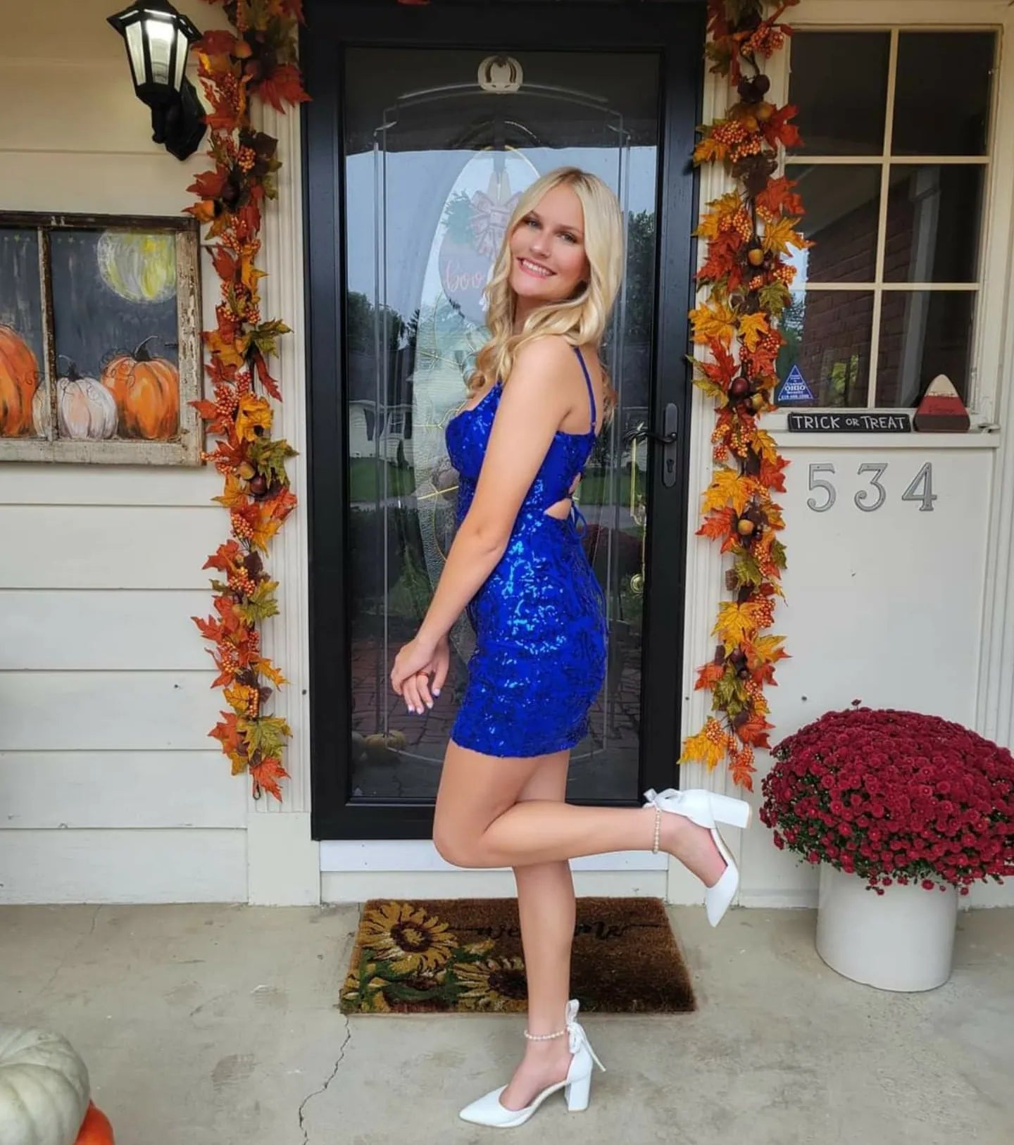 Leila Bodycon Mini Dress