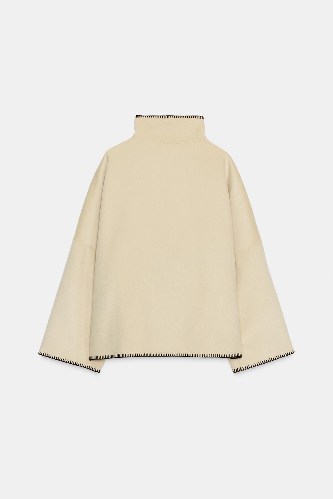 Luna | Cropped Wool Coat