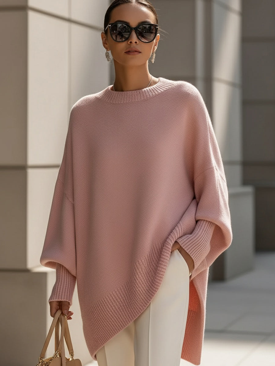 Knit Sweater – Aveline Oversized Wool Blend