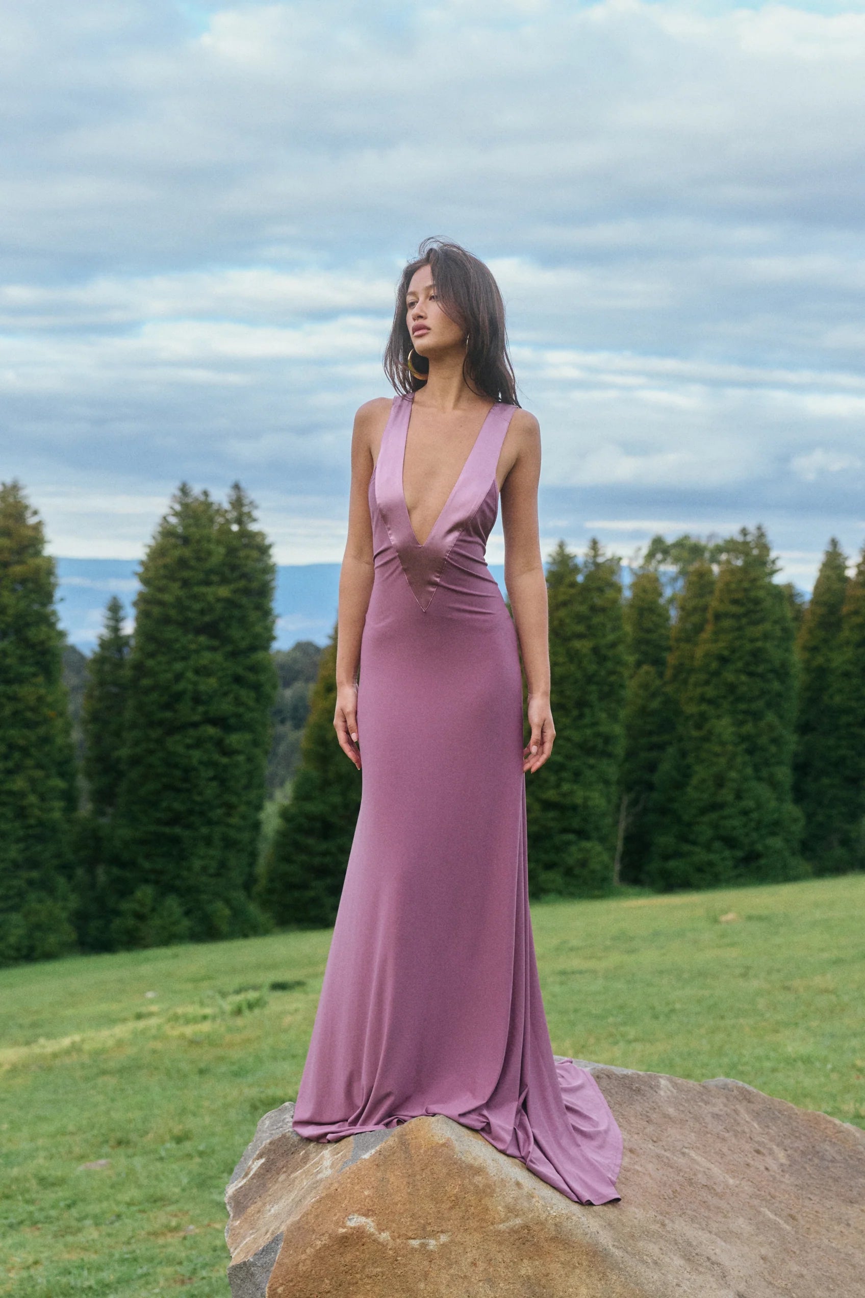 Amaris | Silk Jersey Gown