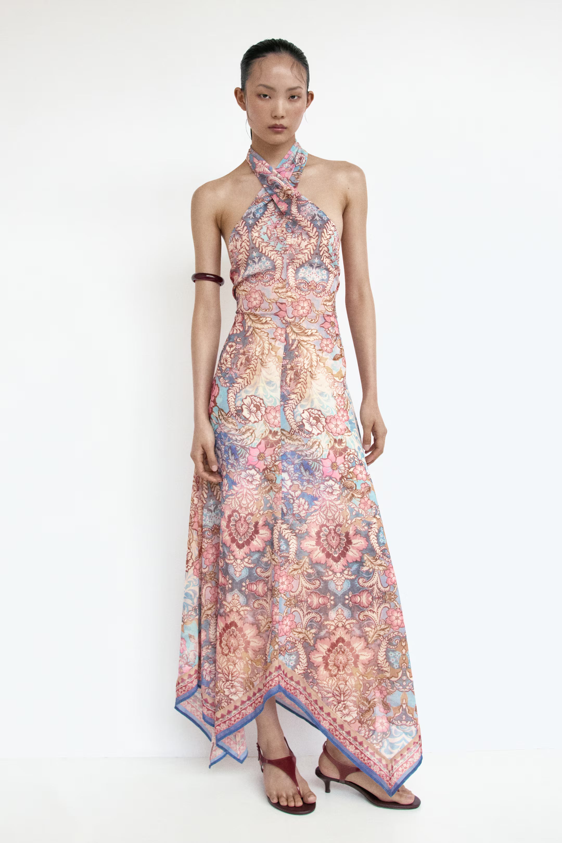 Kaori Chiffon Maxi Dress