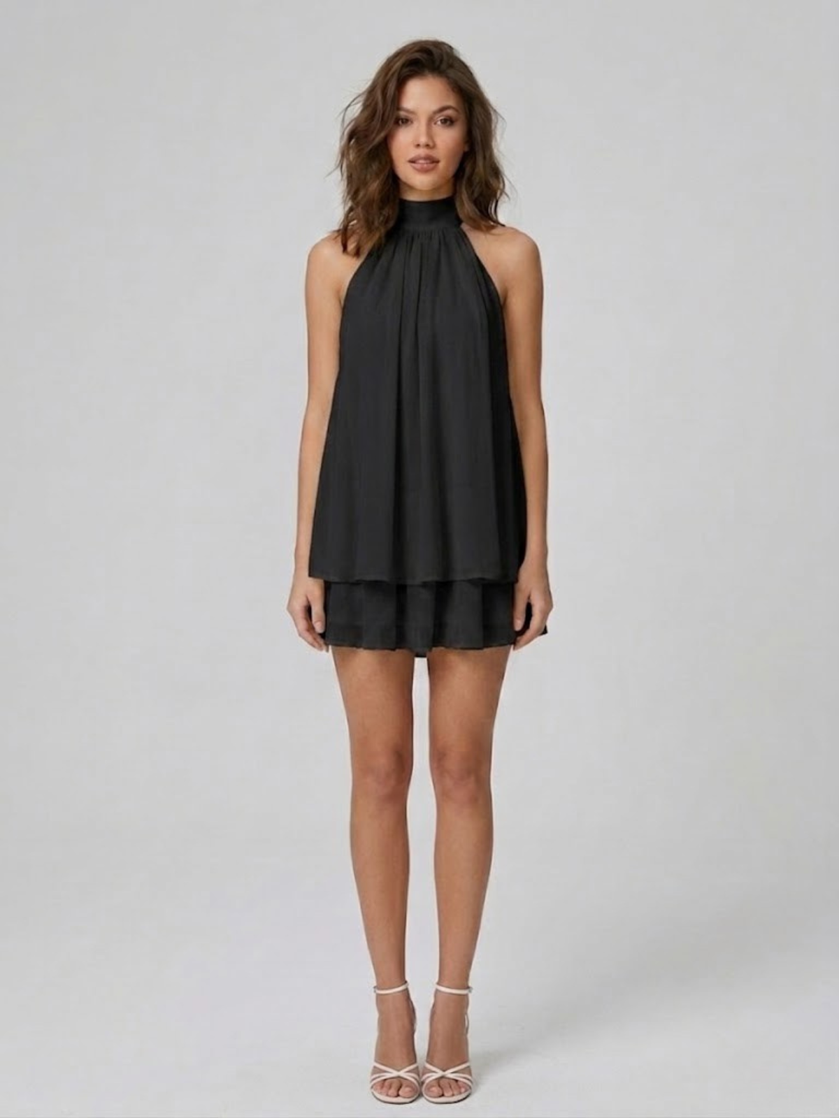 Cleo Halter Mini Dress