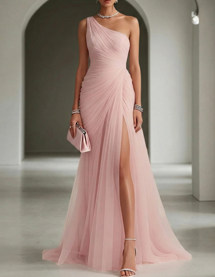 Leya Chiffon Maxi Dress