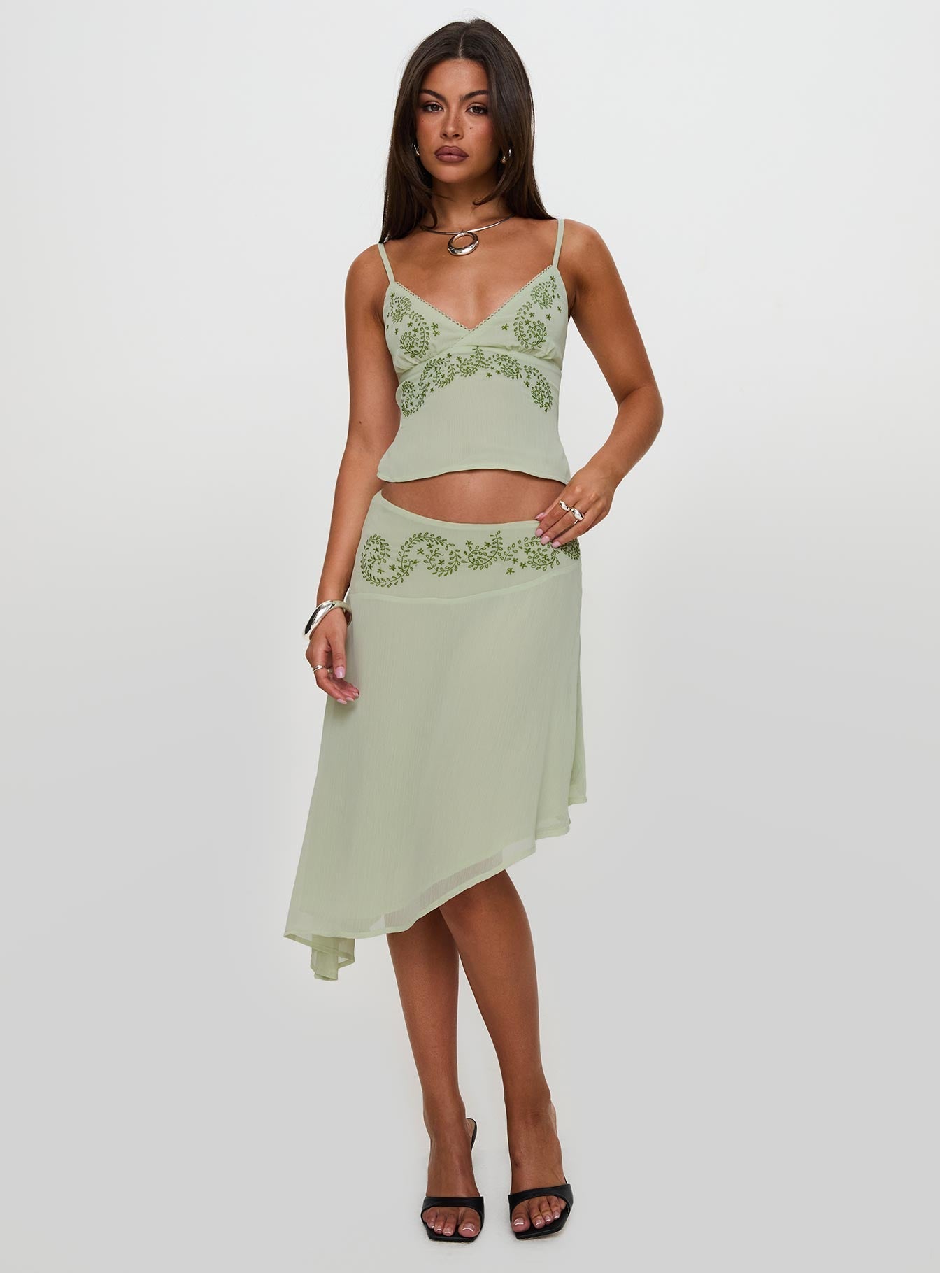 Elise Embroidered Set