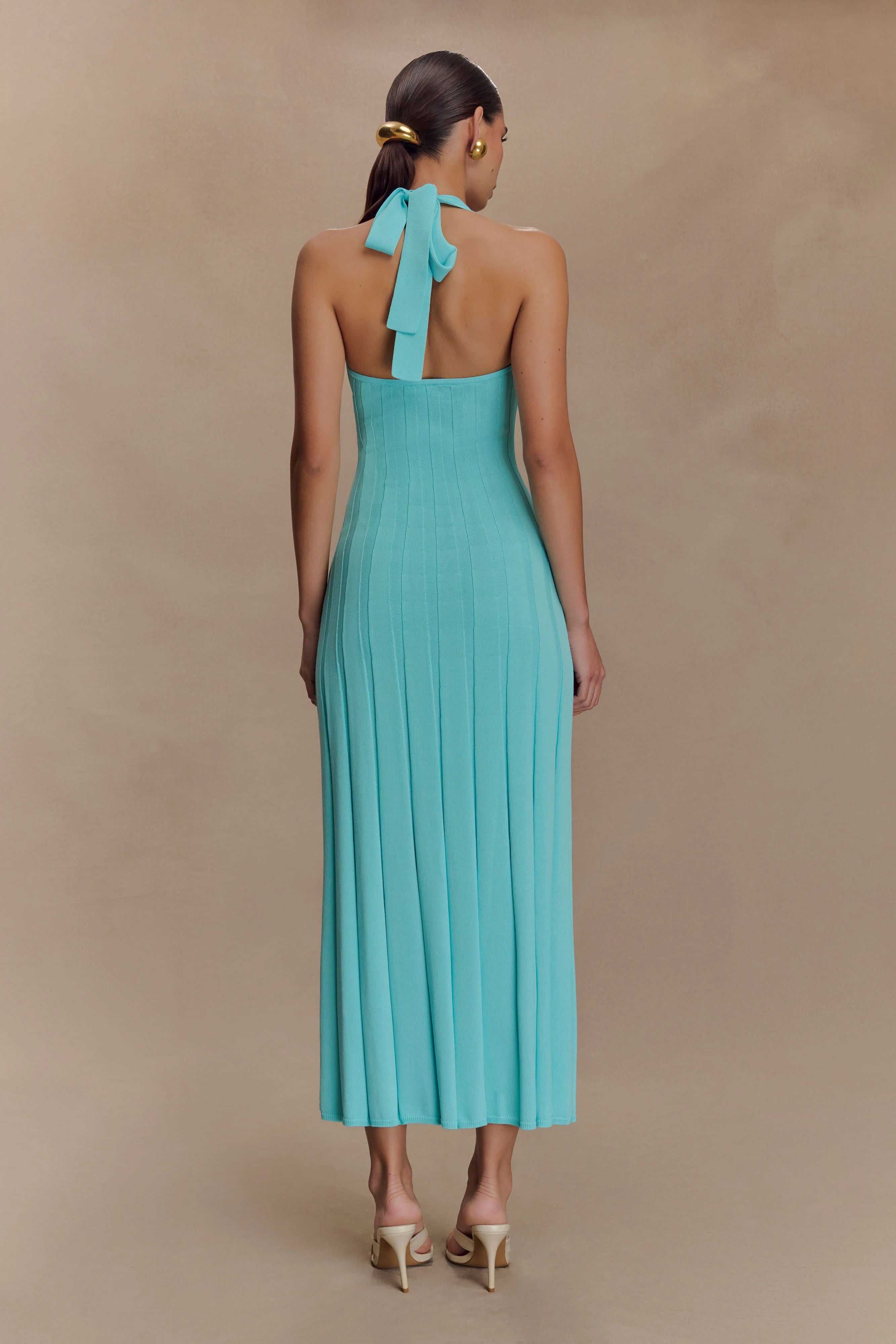 Soraya | Halter Midi Dress