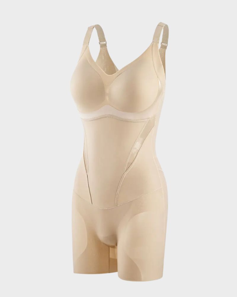 Cooling Tummy Control Butt-Lift Shapewear Bodysuit