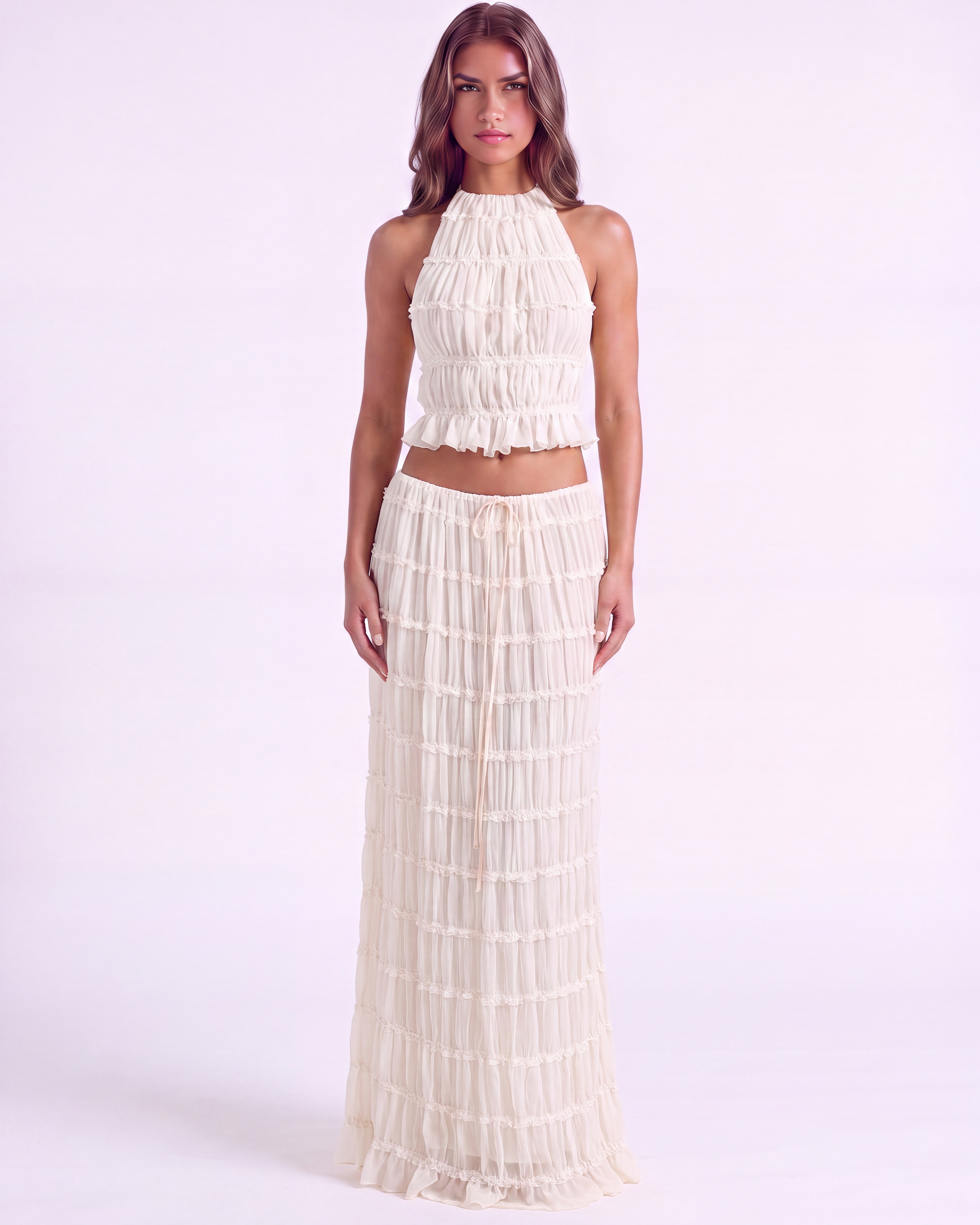 Soleil Two Piece Maxi Dress