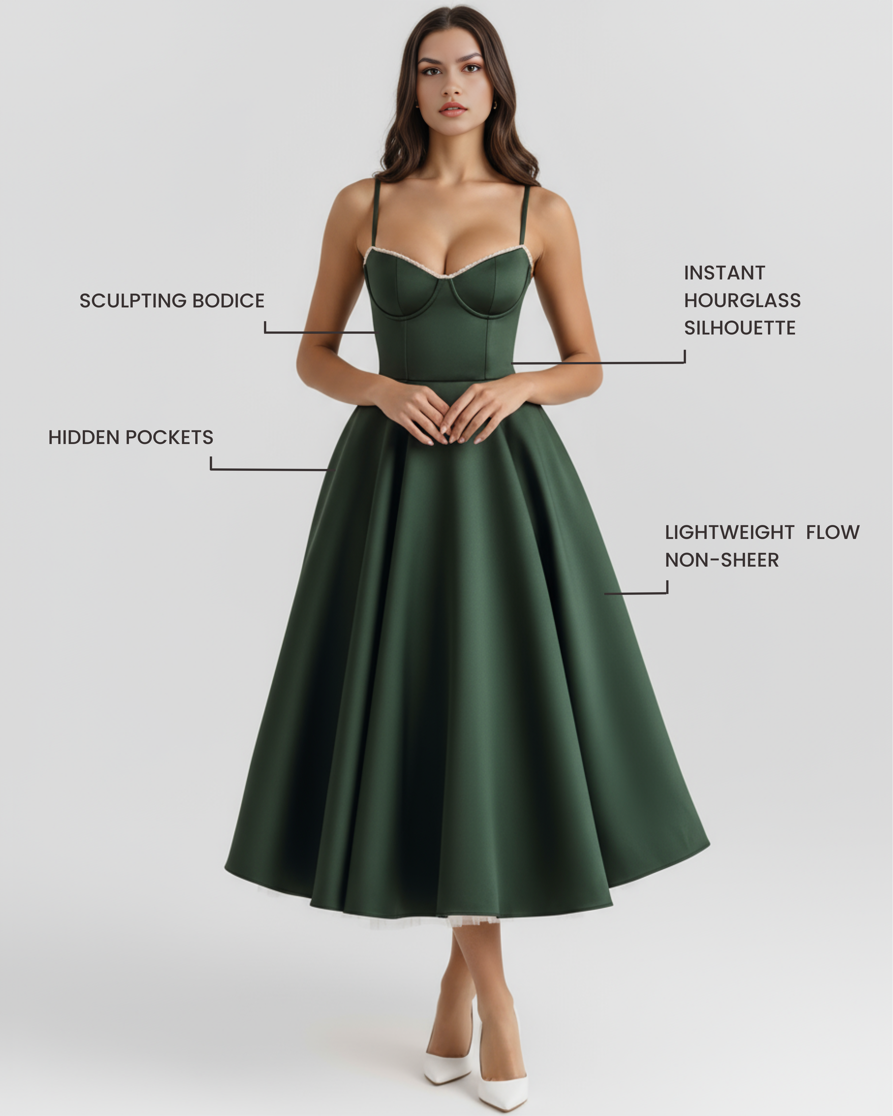 Herminia Midi Dress