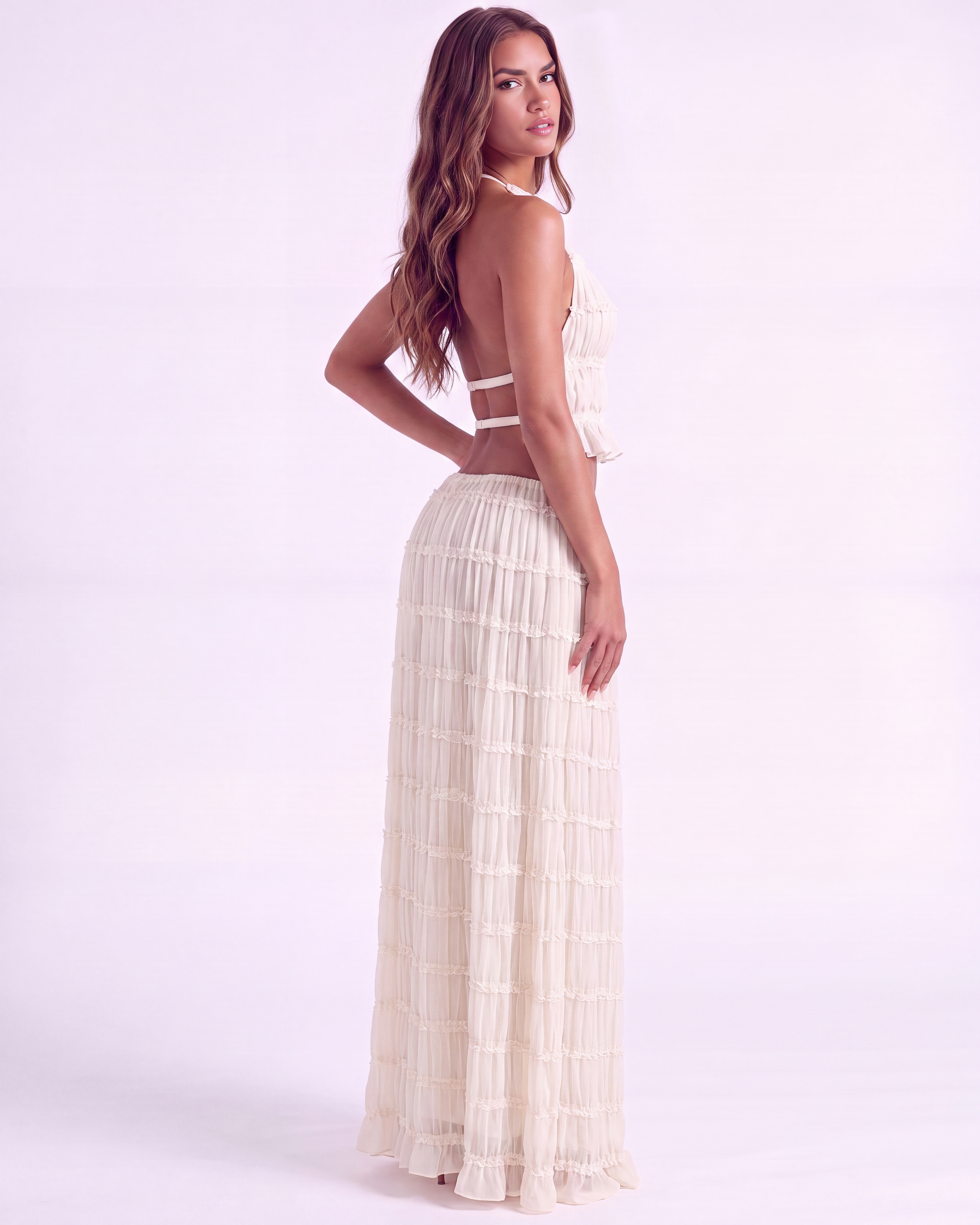 Soleil Two Piece Maxi Dress