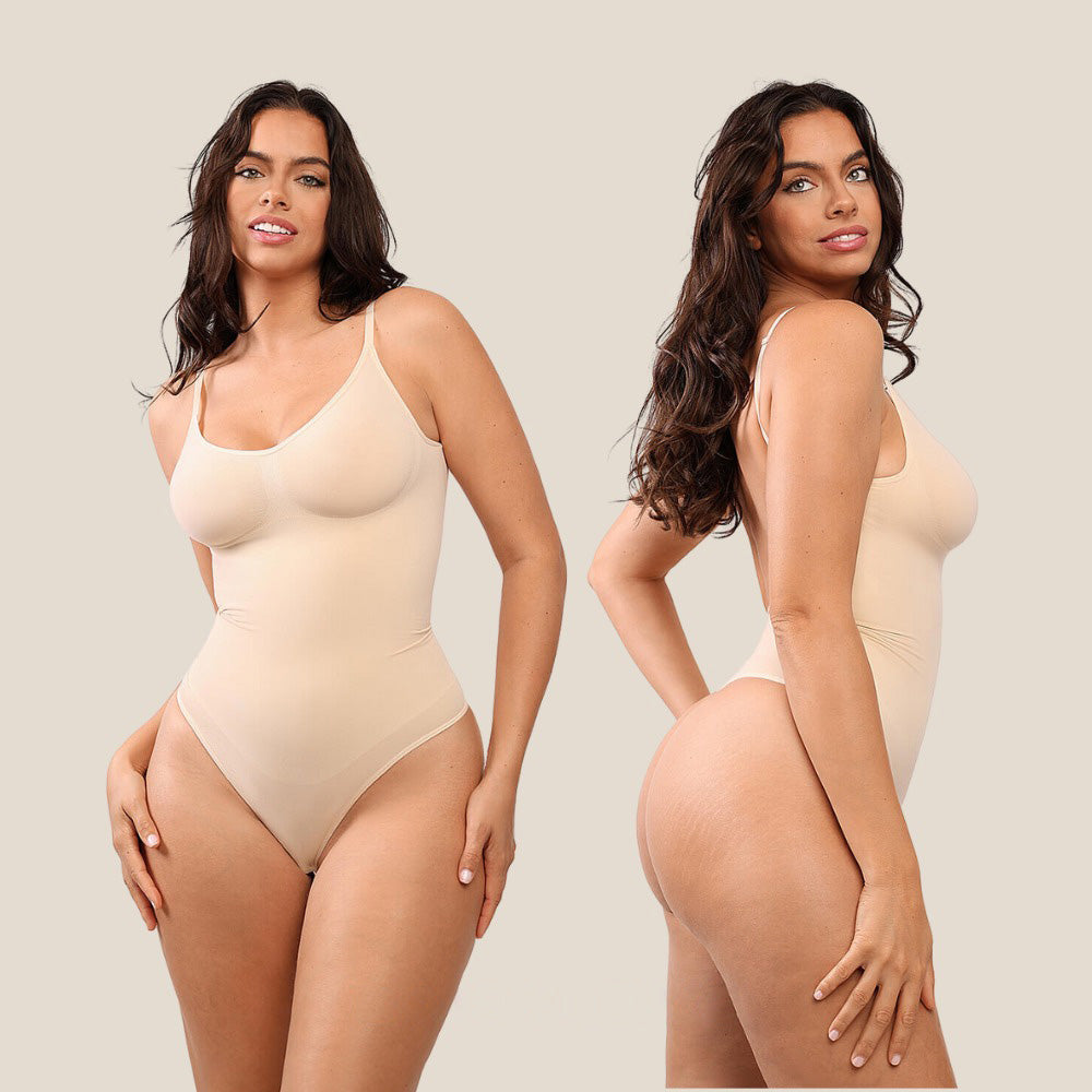 Low Back Seamless Tummy Control Bodysuit Shapewear