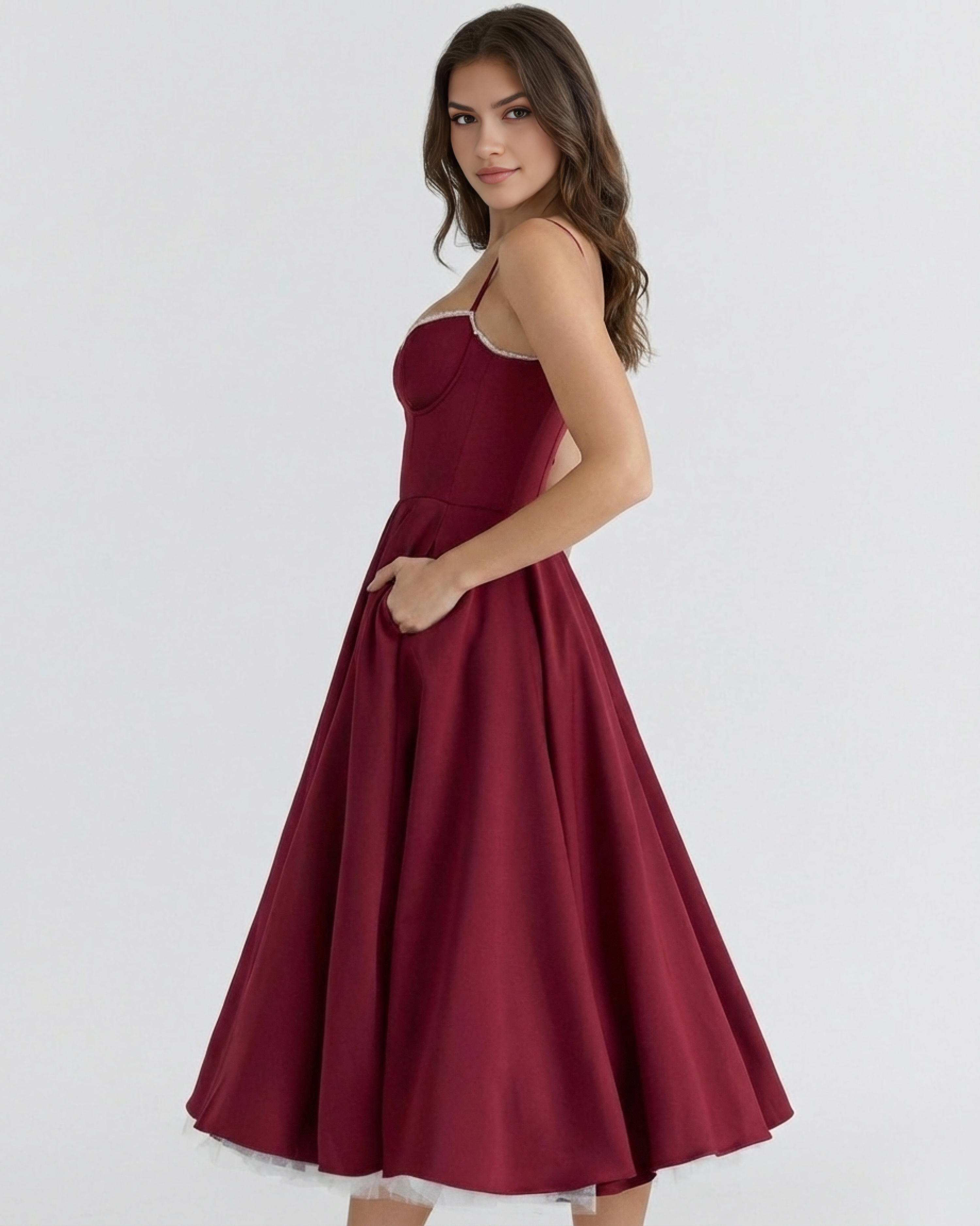 Iris Midi Dress
