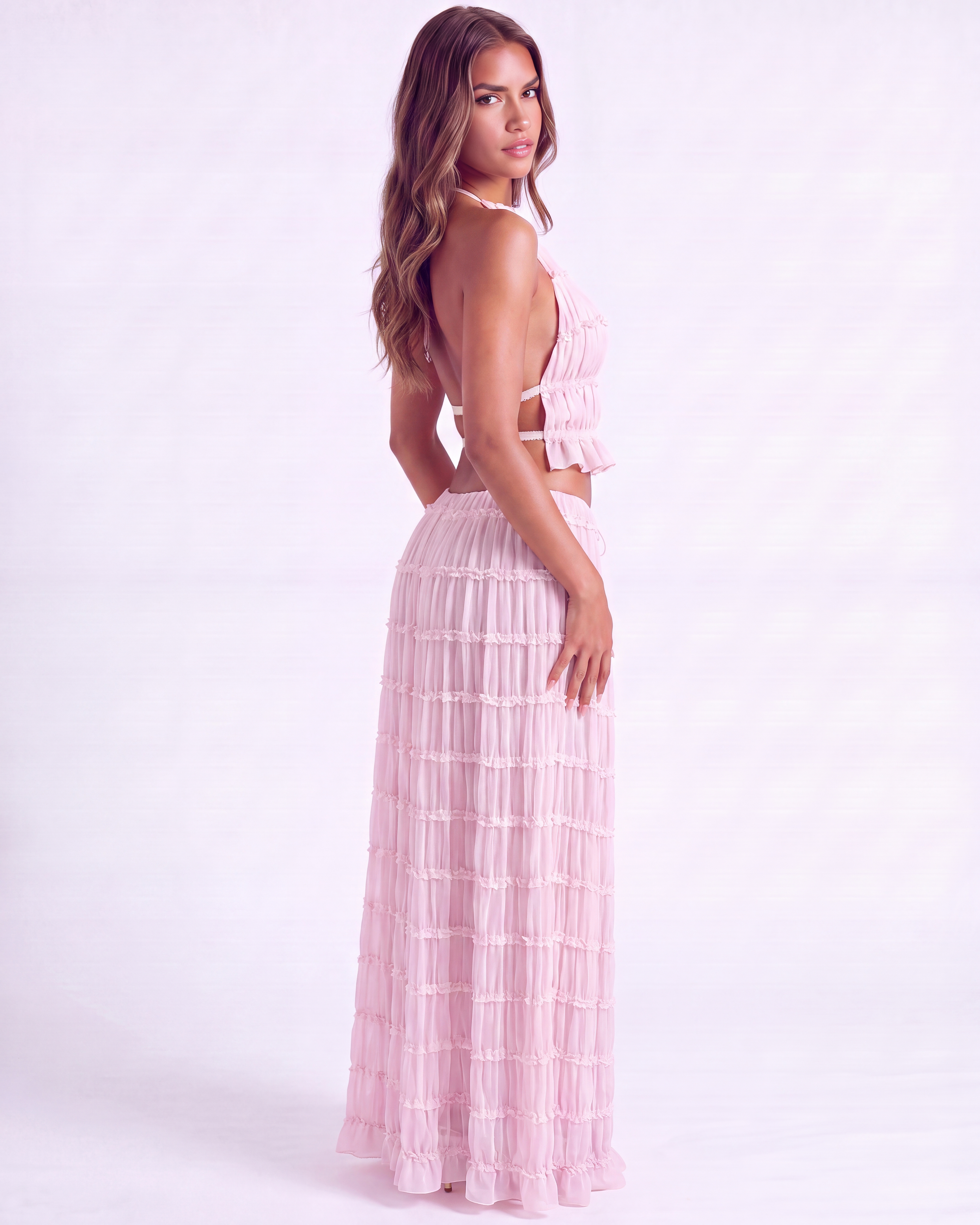 Soleil Two Piece Maxi Dress