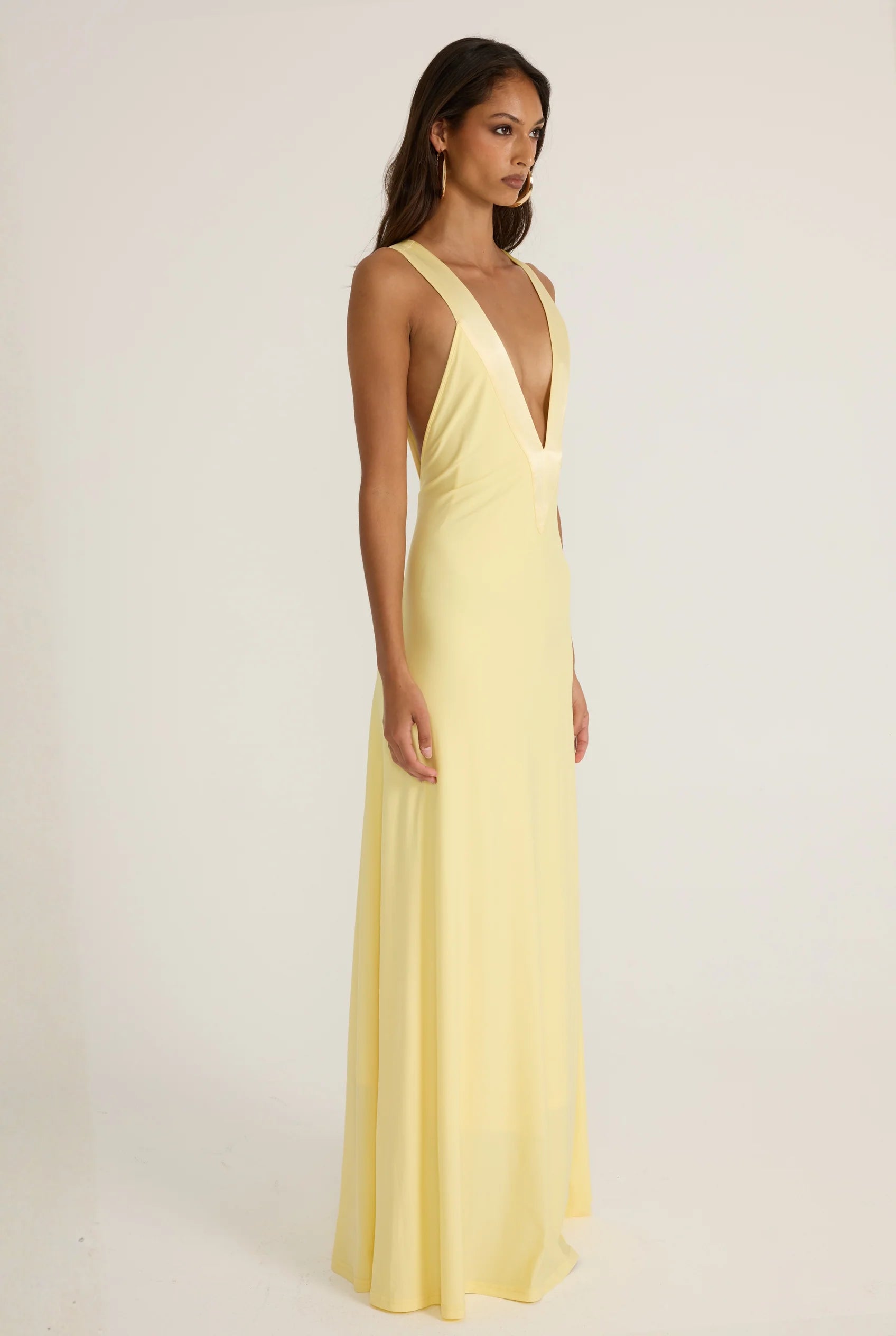 Amaris | Silk Jersey Gown