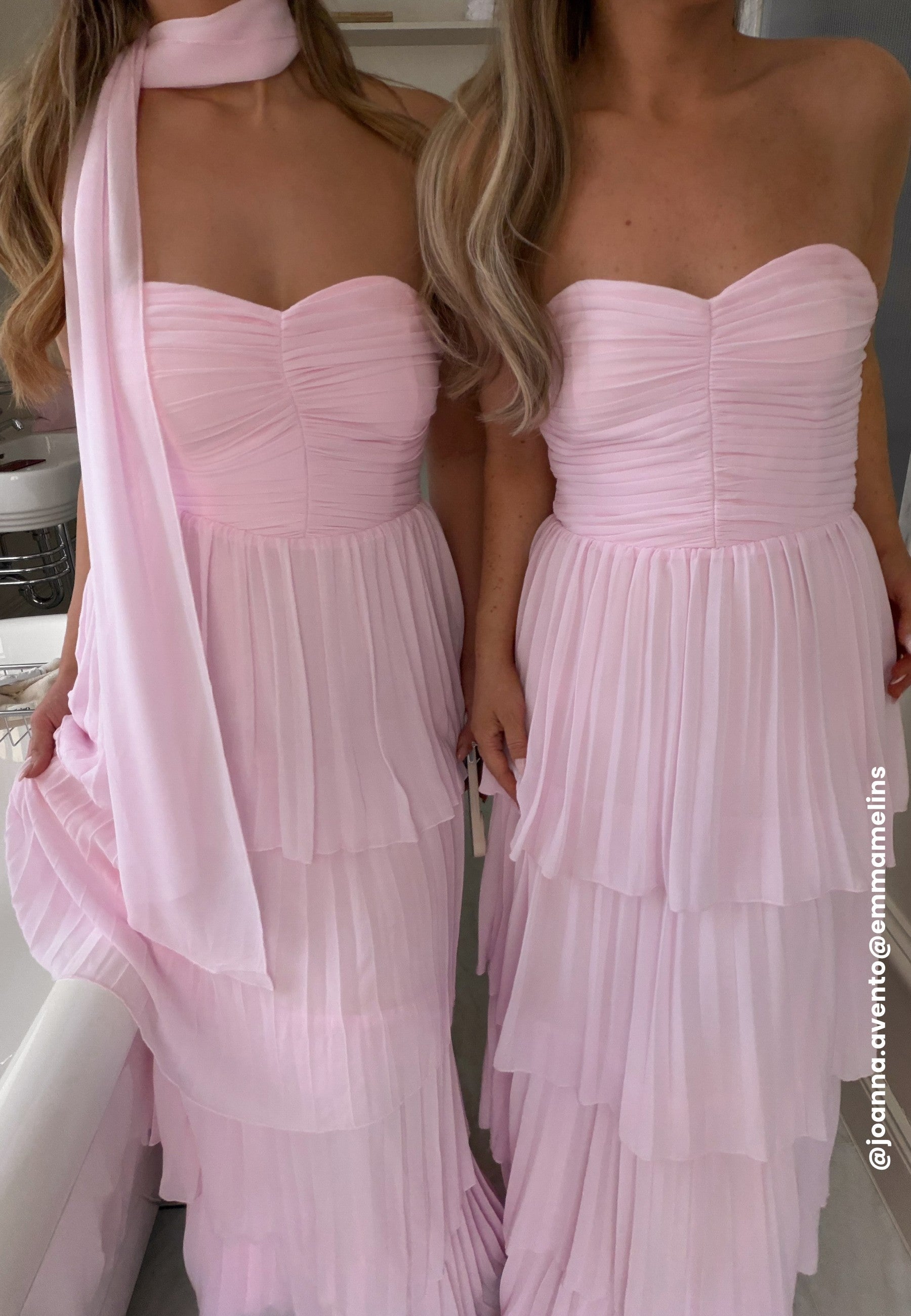 Maria | Pink Maxi Dress