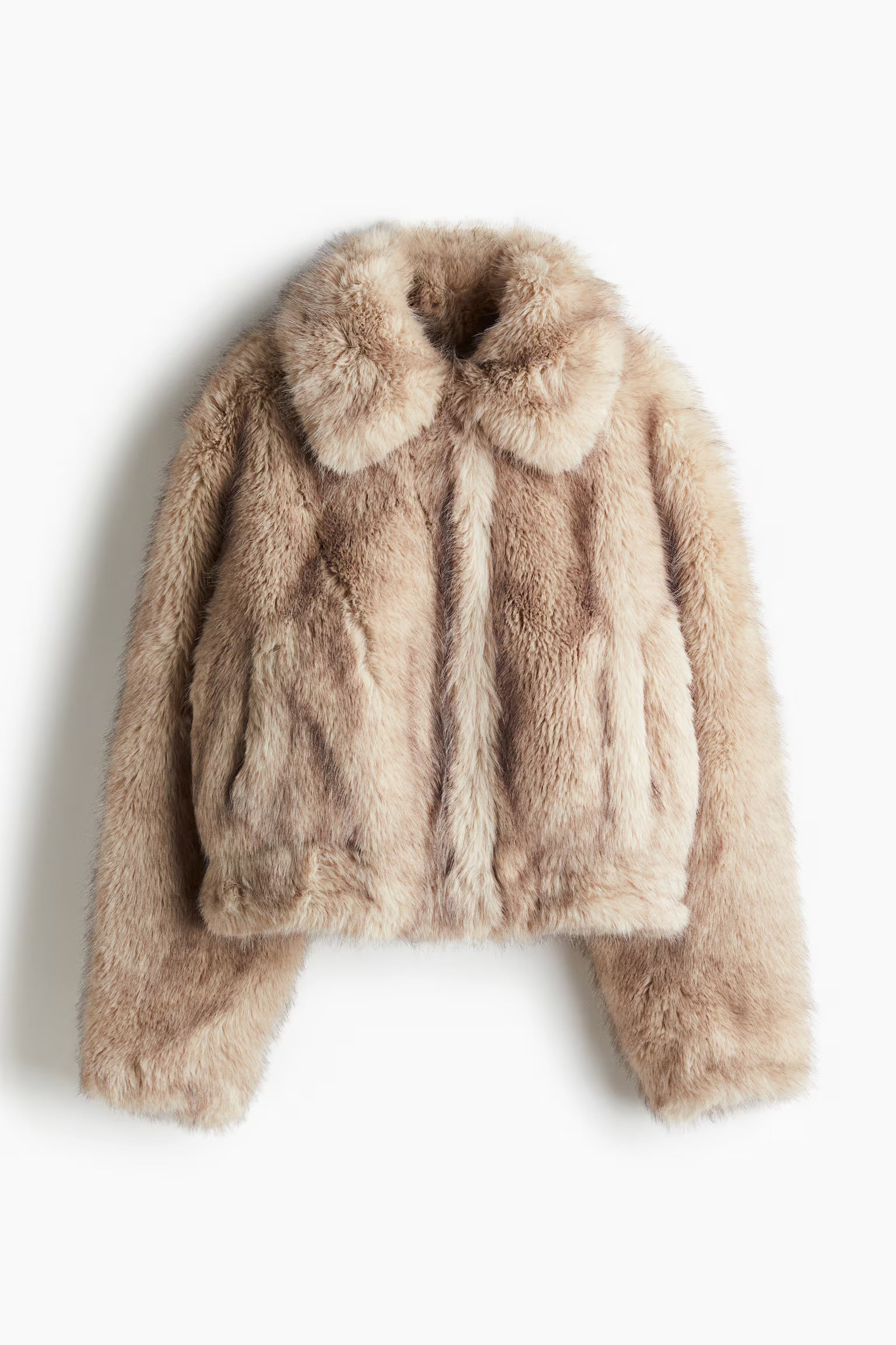 Ava | Soft Faux Fur Cropped Jacket