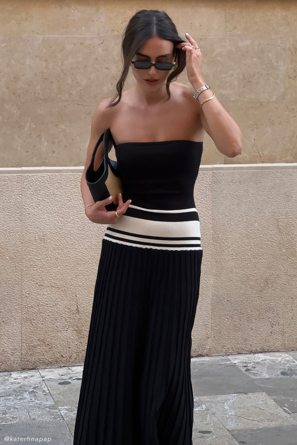Salira Strapless Maxi Dress
