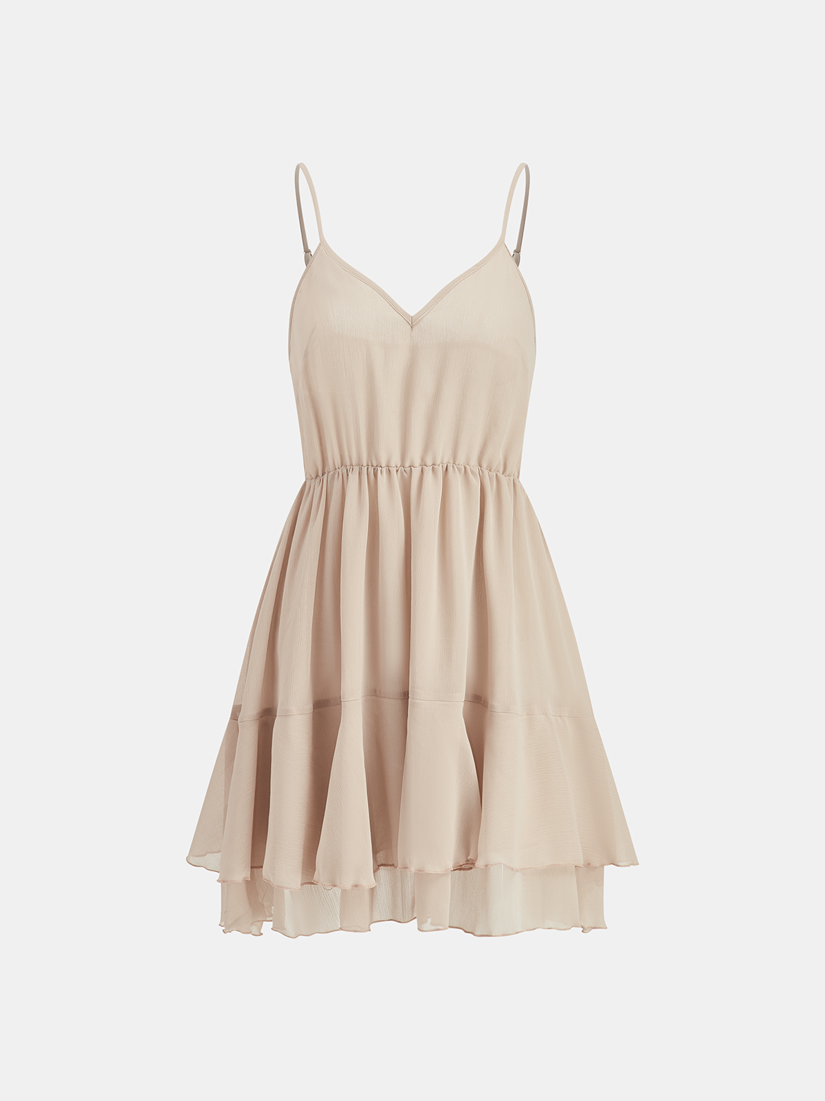 Whisper Ruffle | Chiffon Mini Dress Set