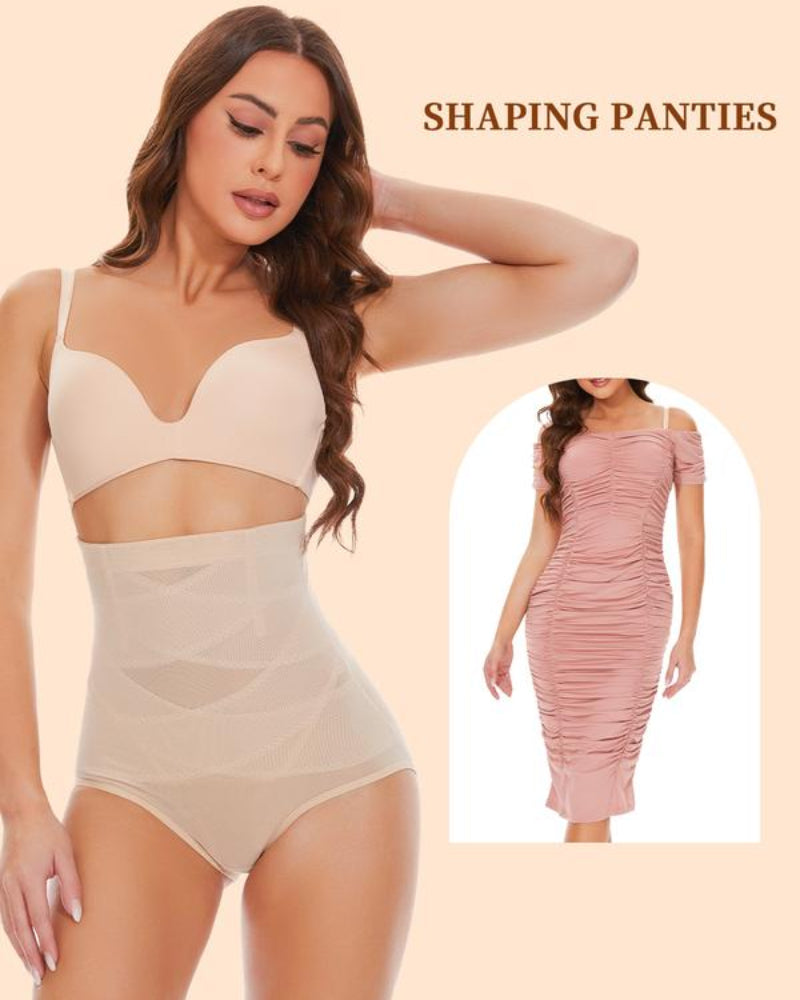 Sofia High-Waisted Shapewear Briefs – 3 Pack