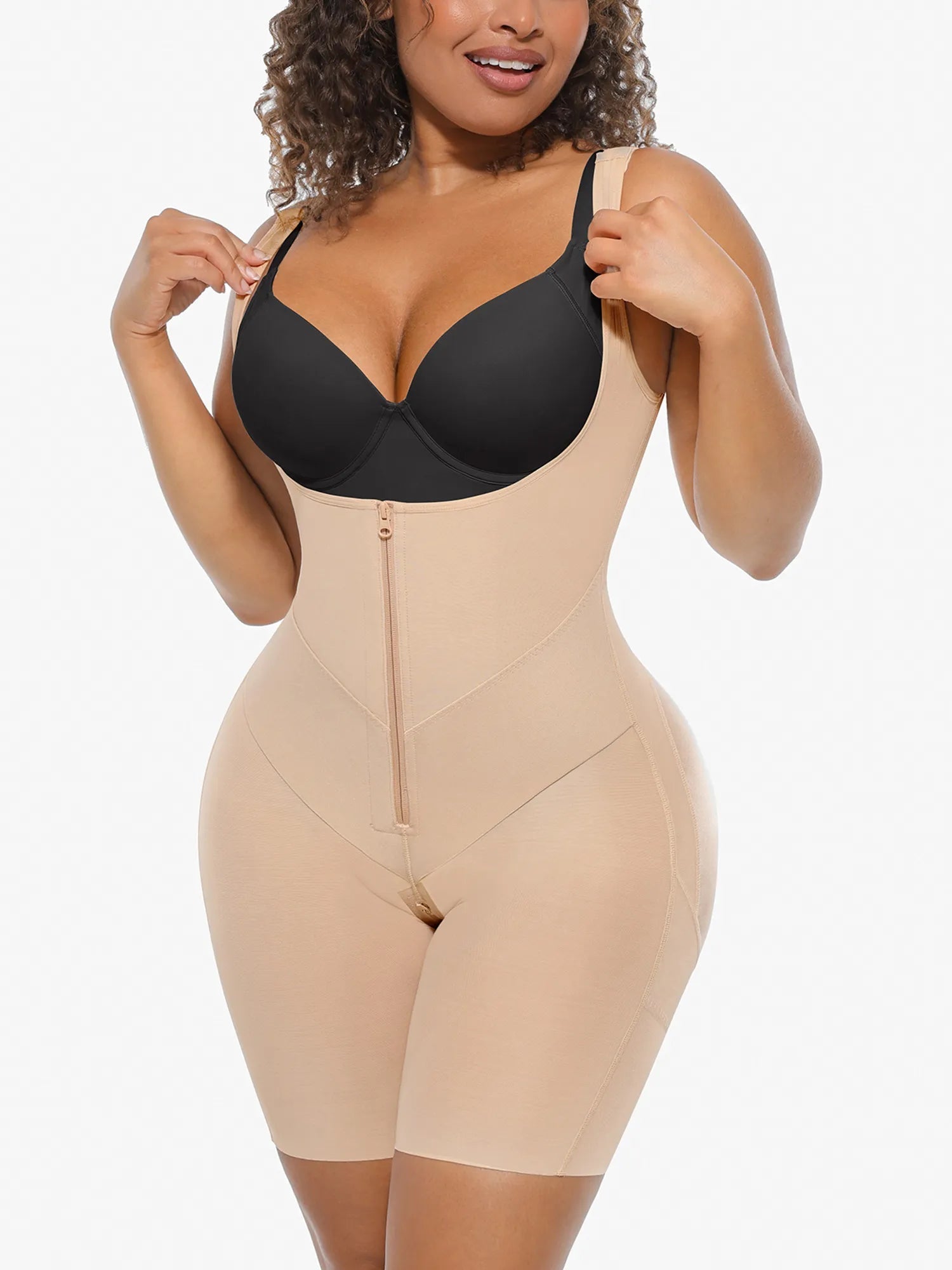 U-Shaped Tummy Control Butt Lift Shaper Bodysuit