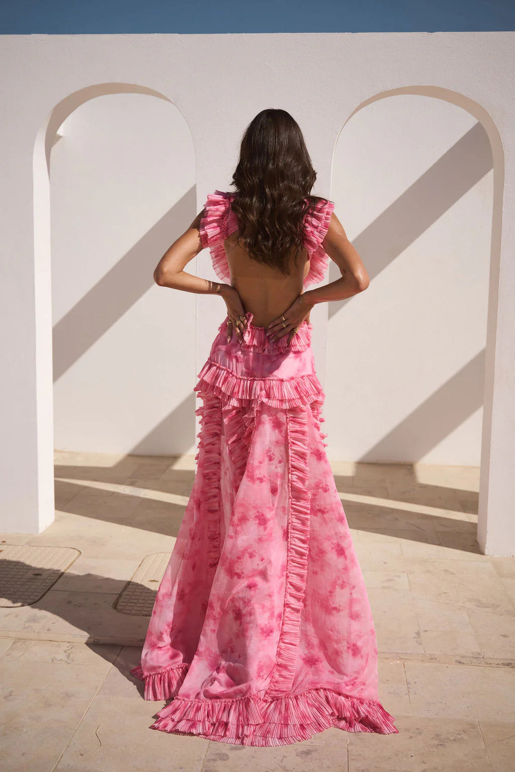 Cassia | Rosewater Maxi Dress