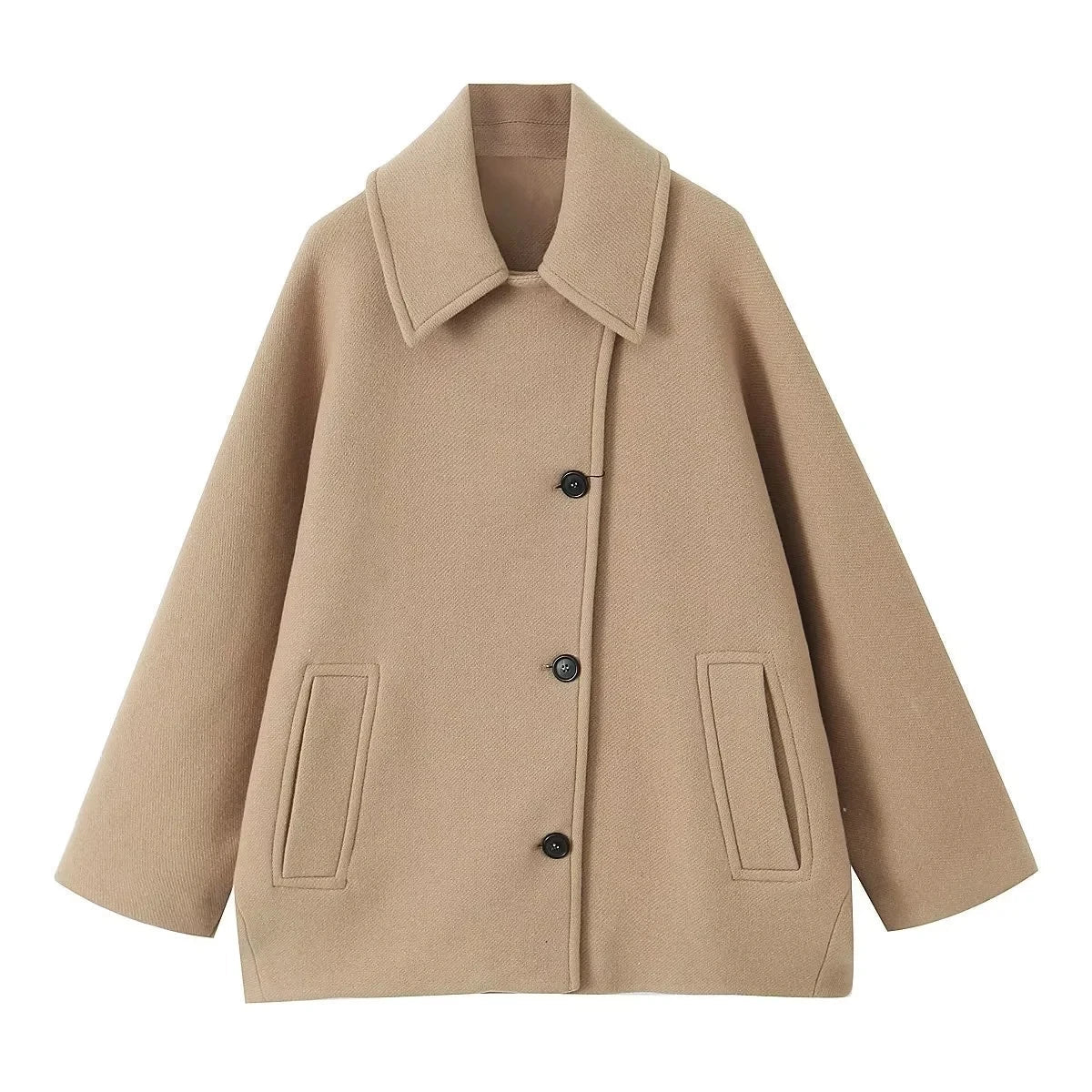 Patricia Oversized Wool-Blend Blazer