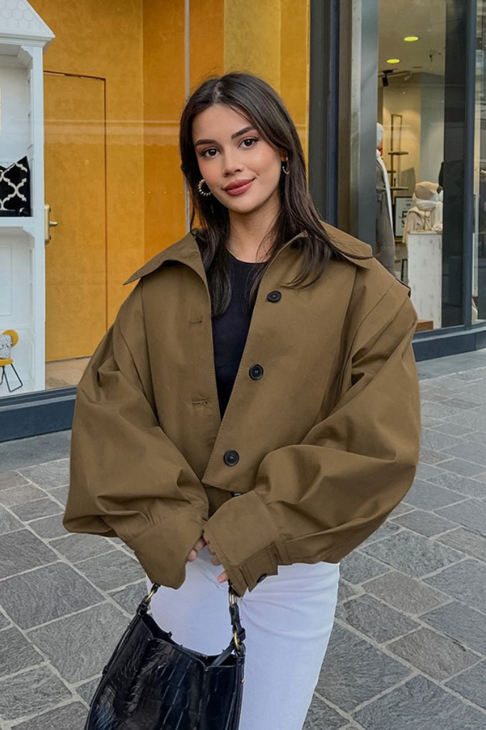 Shannon Cropped Utility Jacket