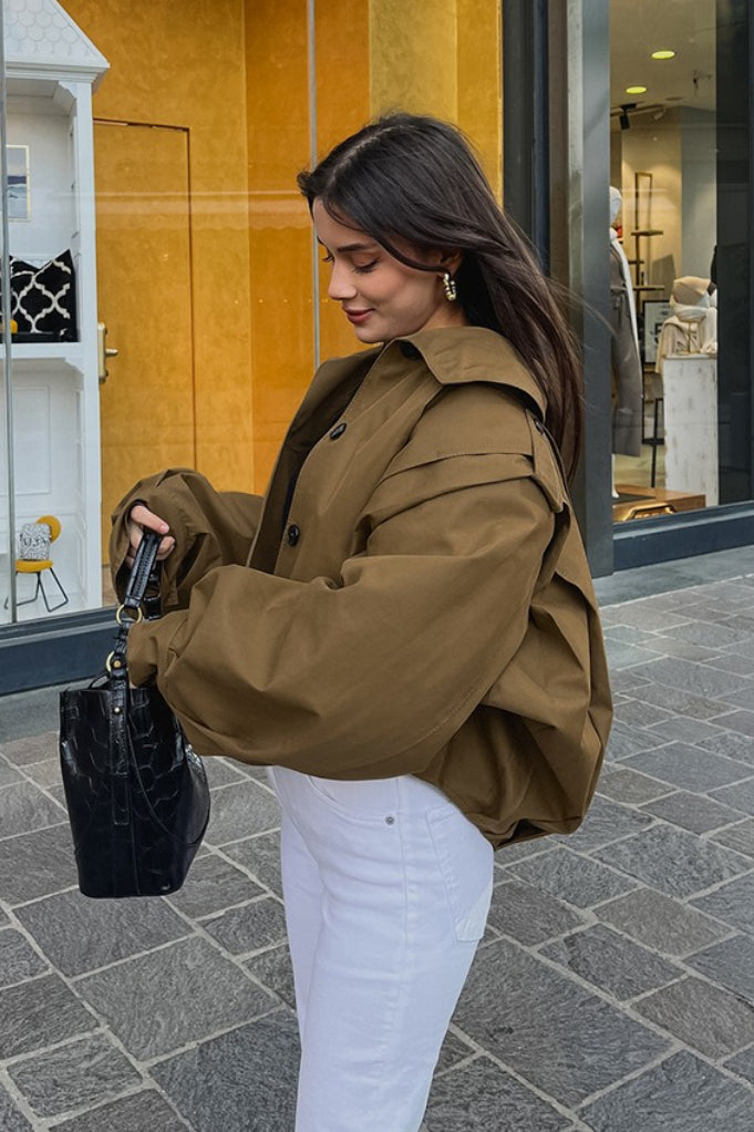 Shannon Cropped Utility Jacket