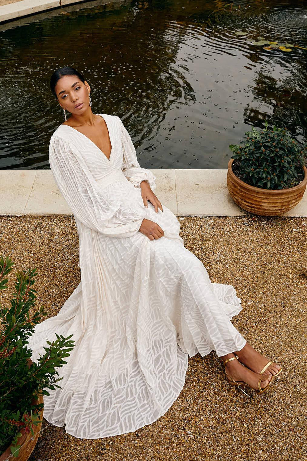 Lina Coastal Maxi Dress