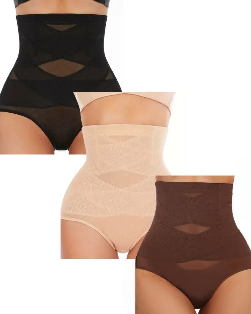 Sofia High-Waisted Shapewear Briefs – 3 Pack