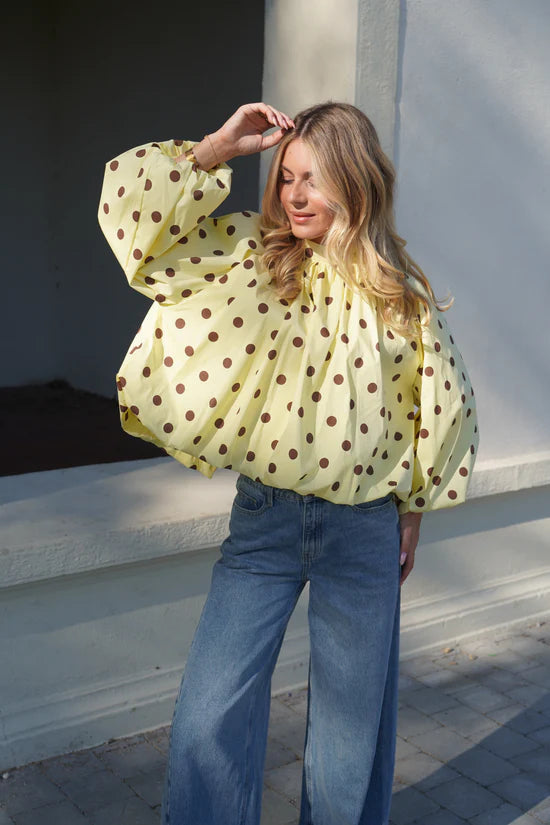 Sacha | Polka Dot Blouse