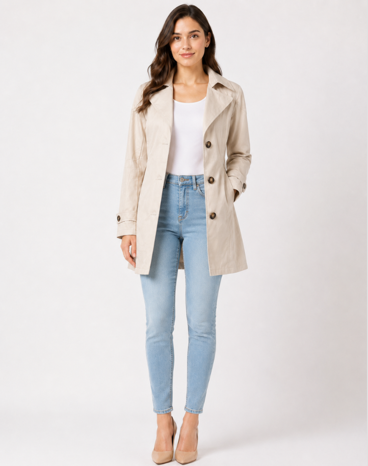 Alessia Tailored Trench Coat