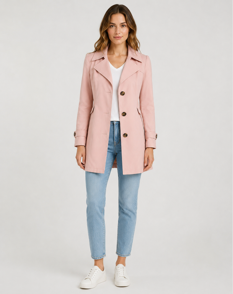 Alessia Tailored Trench Coat