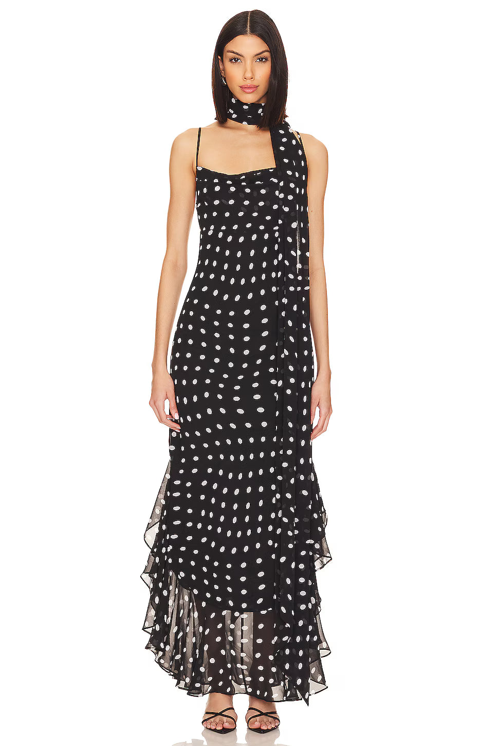 Valentina Ruffled Maxi Dress