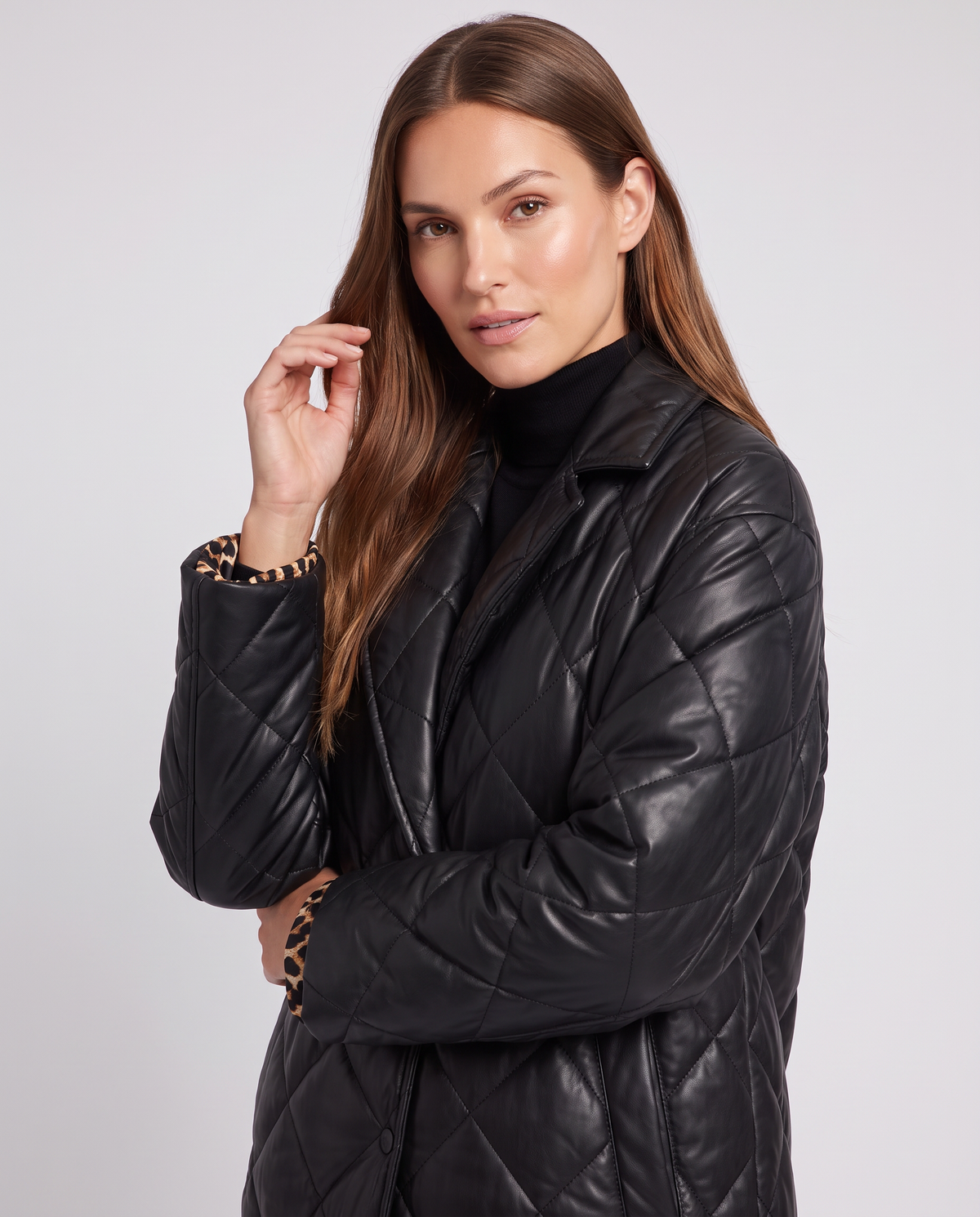 Eliana Reversible Quilted Coat