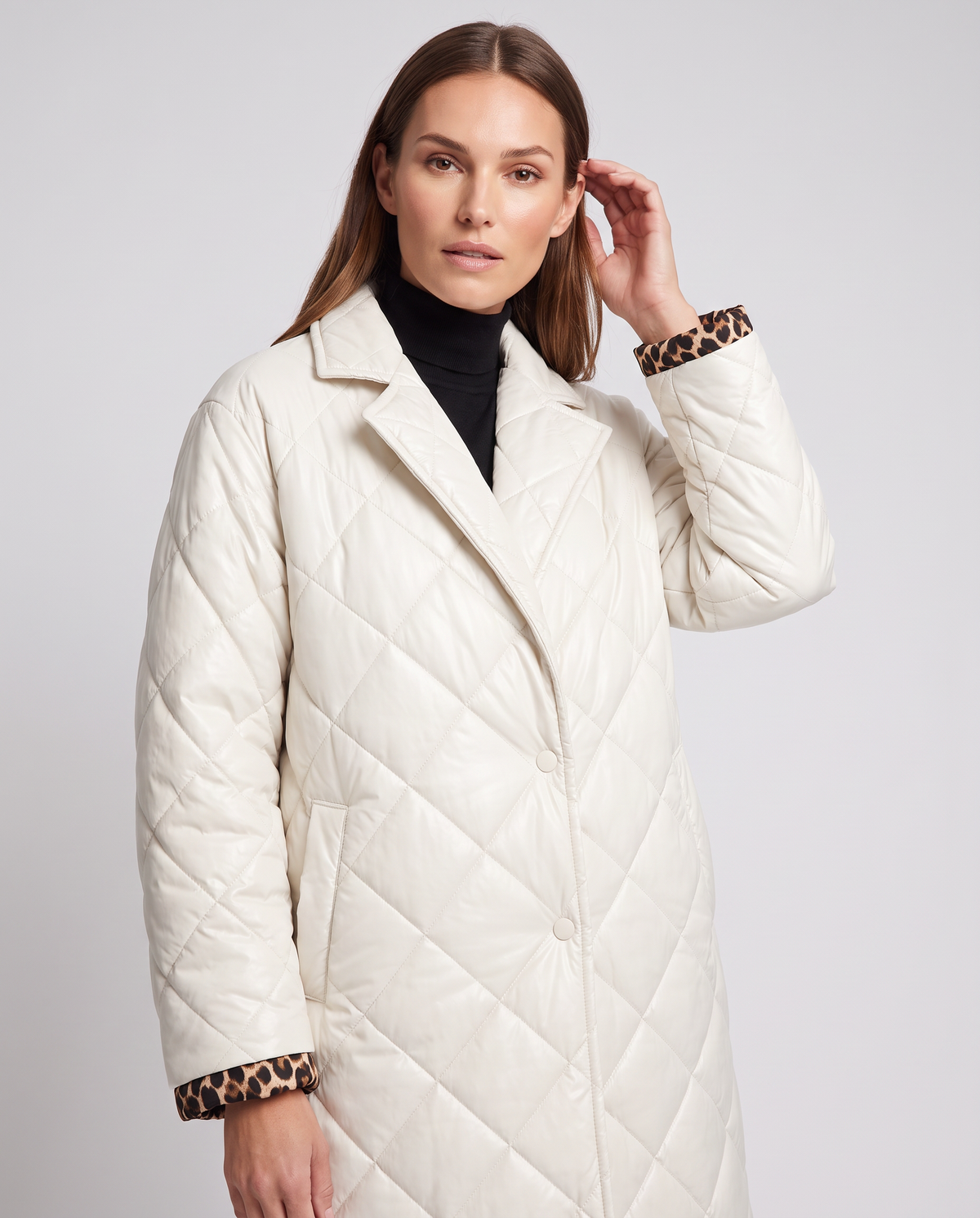 Eliana Reversible Quilted Coat