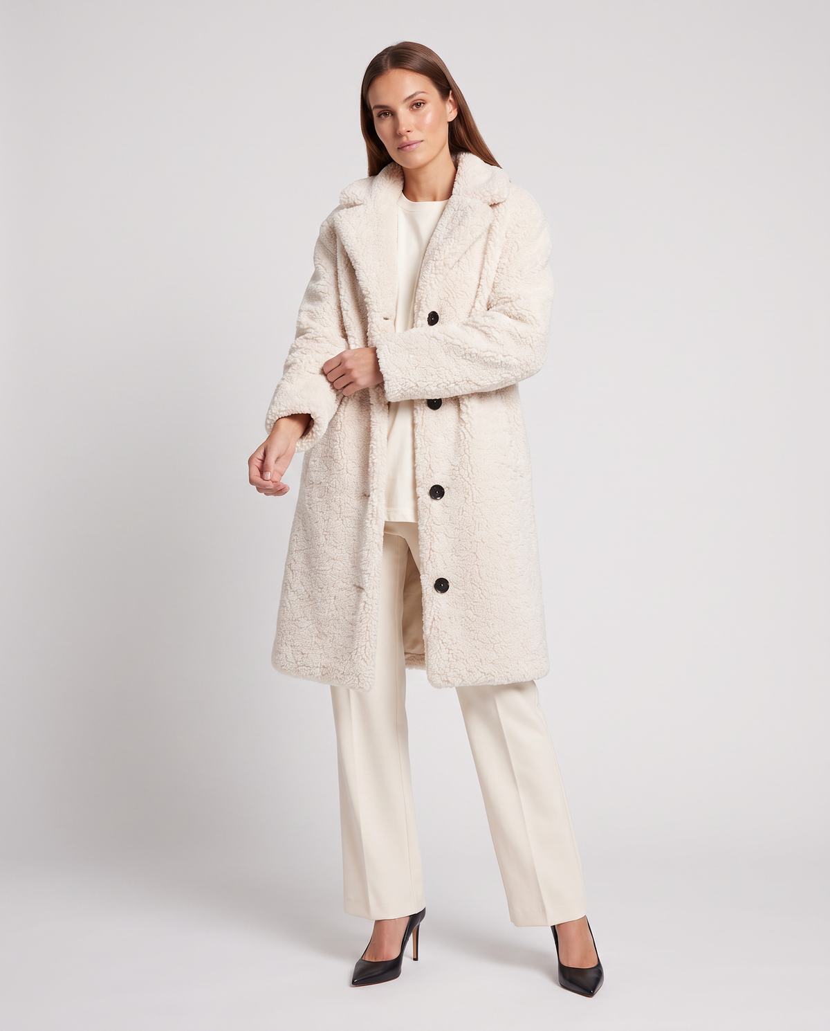 Emilia Teddy Long Coat