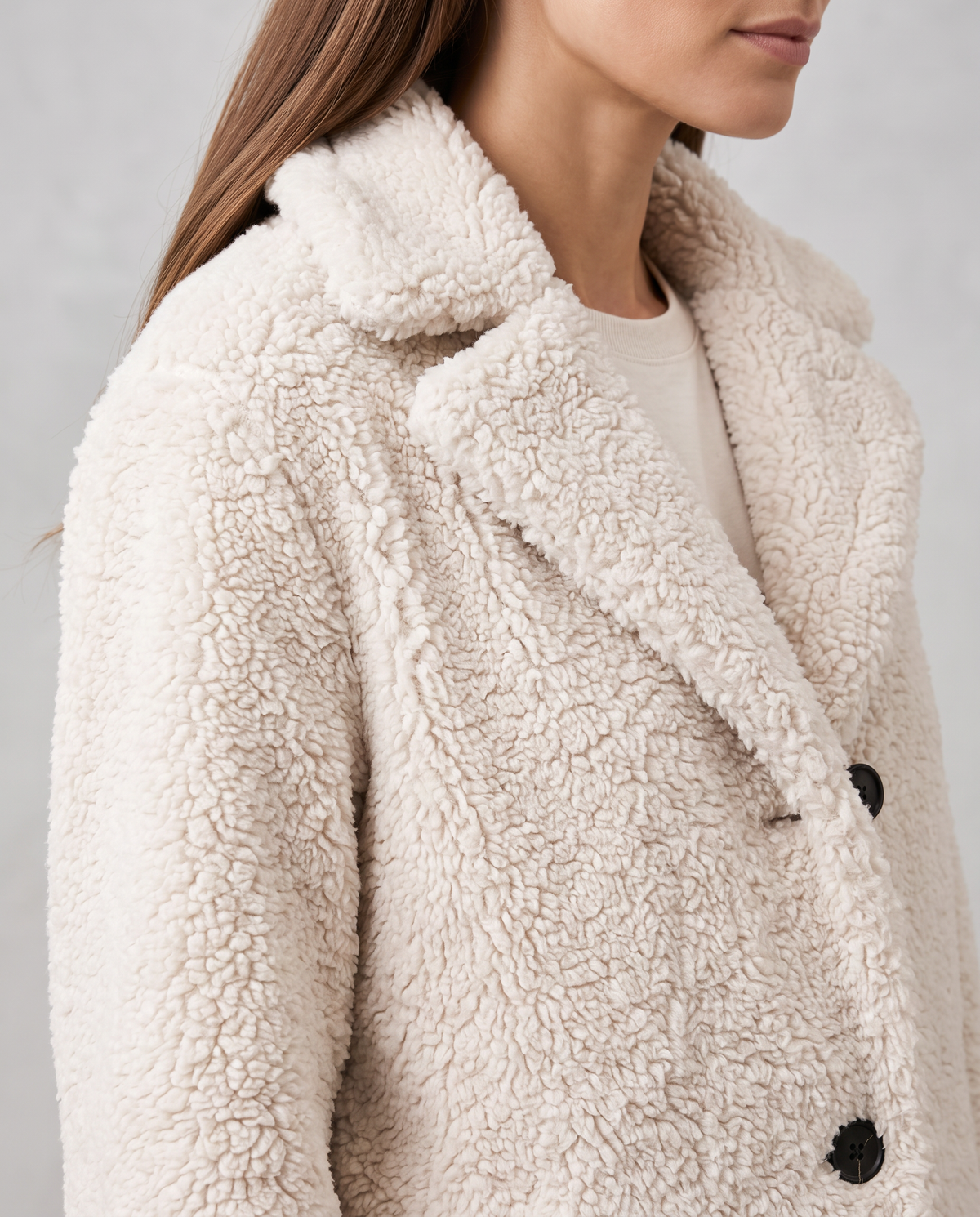 Emilia Teddy Long Coat