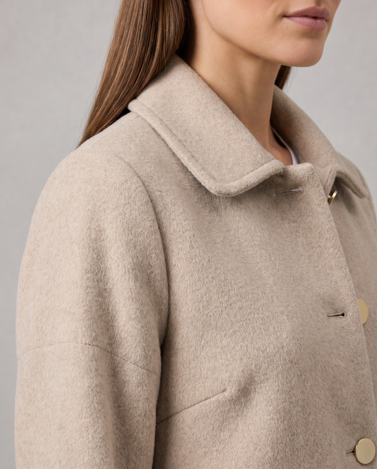 Isabelle Oversized Mid-Length Coat