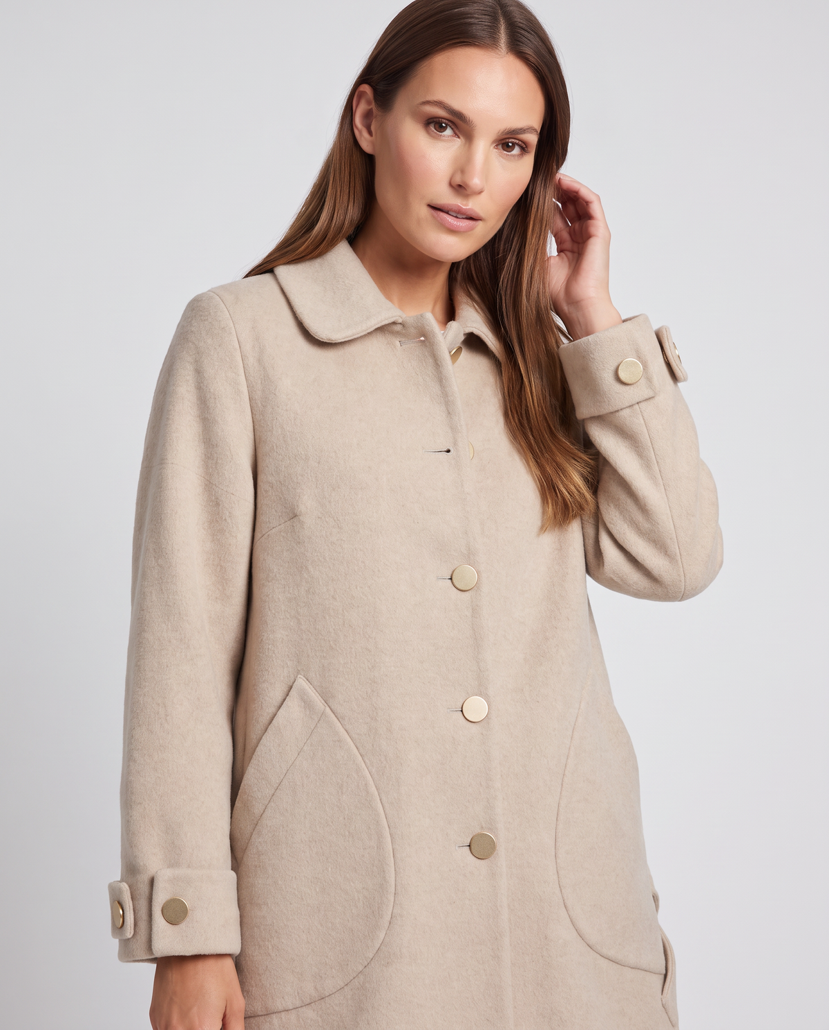 Isabelle Oversized Mid-Length Coat