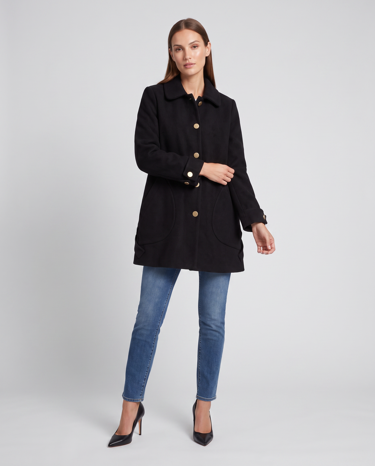 Isabelle Oversized Mid-Length Coat