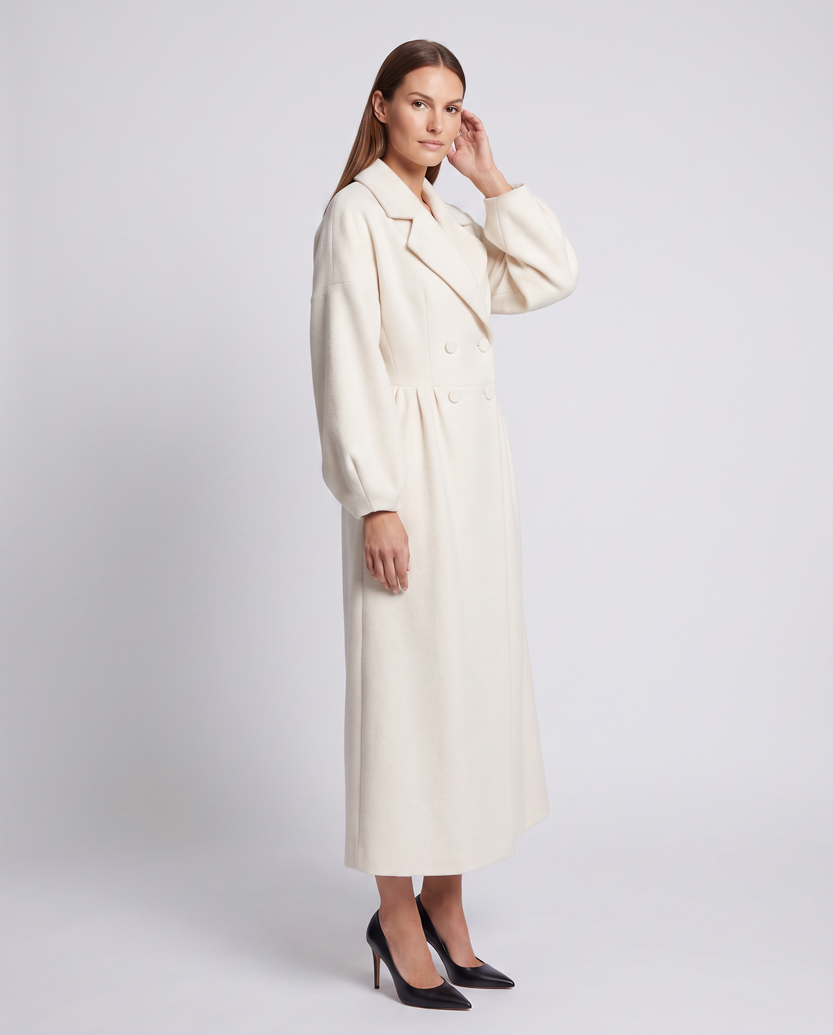 Vivienne Double-Breasted Maxi Coat