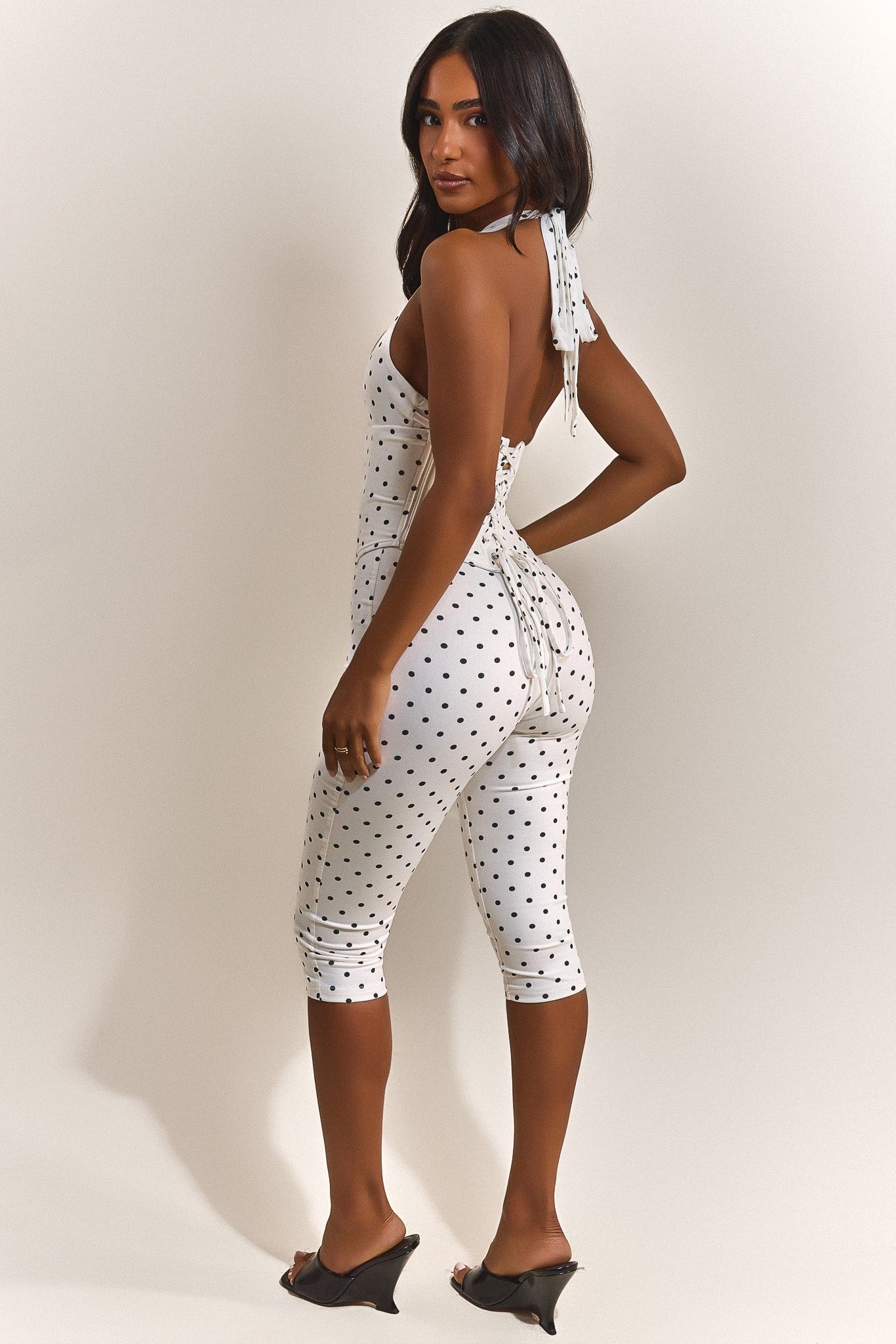 Sandra Jumpsuit Polka Dot