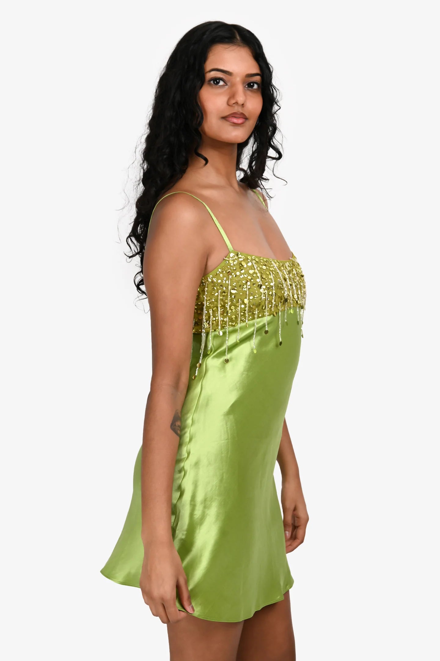 Gianna | Beaded Mini Dress