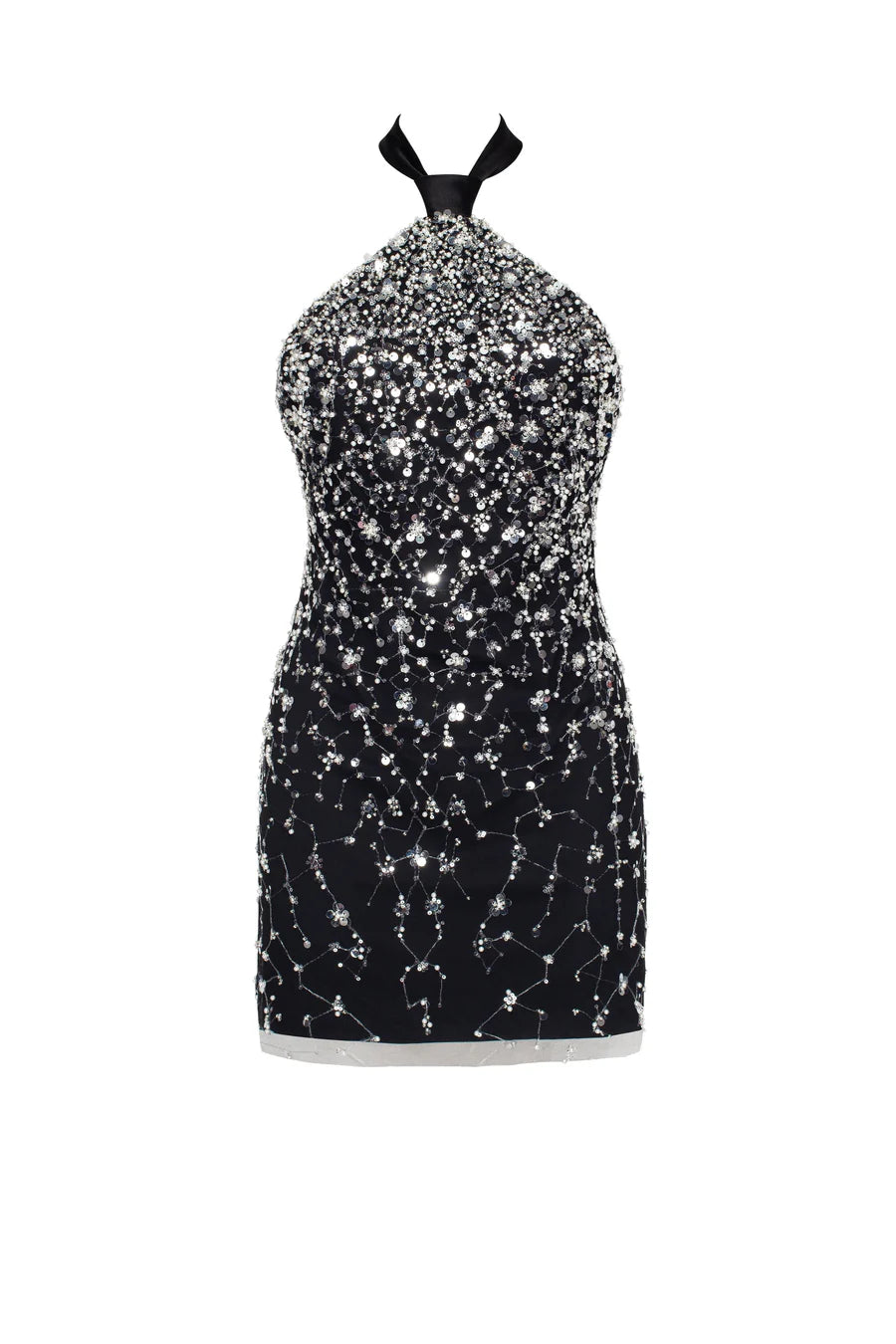 Lunaria | Halterneck Lace Mini Dress
