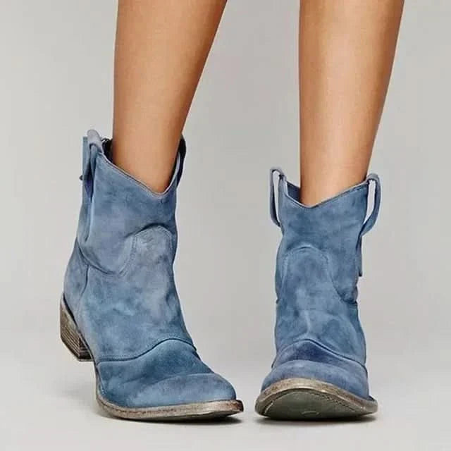 Paloma Western Ankle Boots
