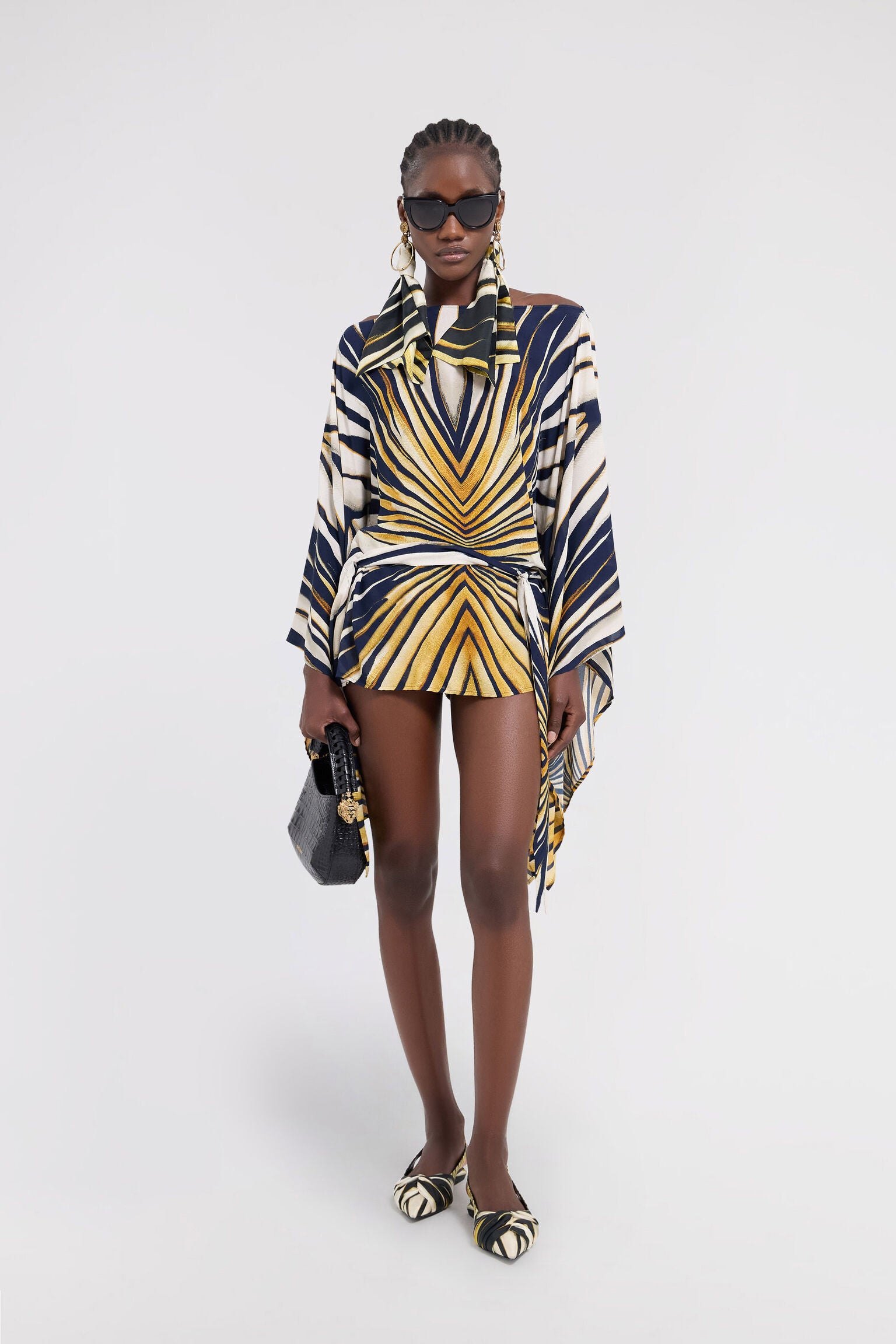 Elena | Golden Flow Kaftan