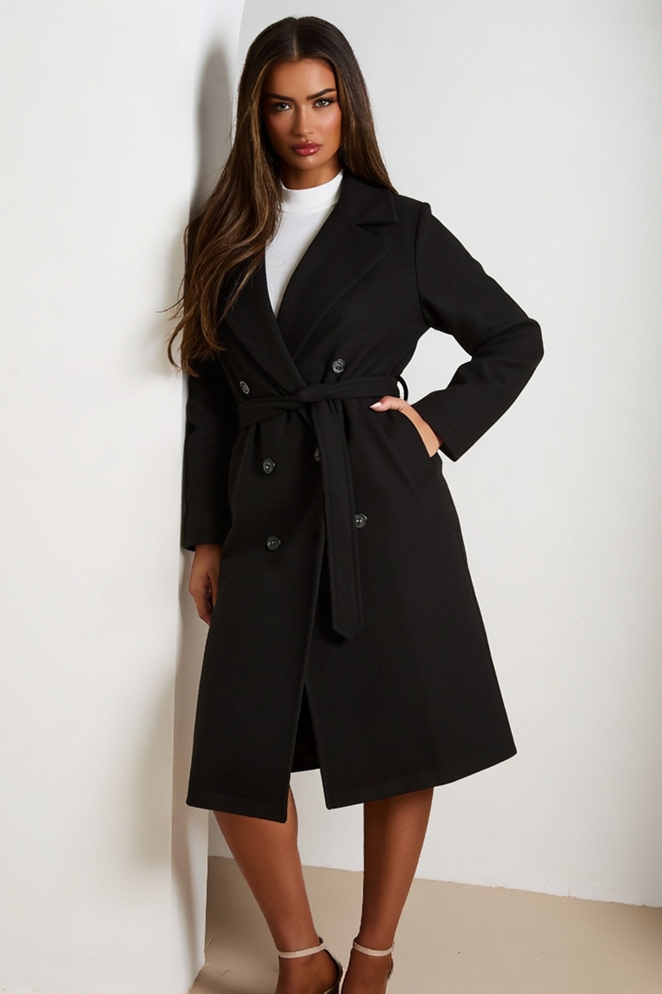 Eliana Belted Trench Coat