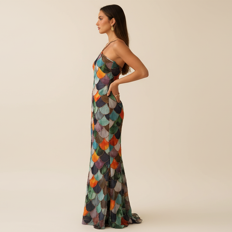 Marielle Mermaid Maxi Dress