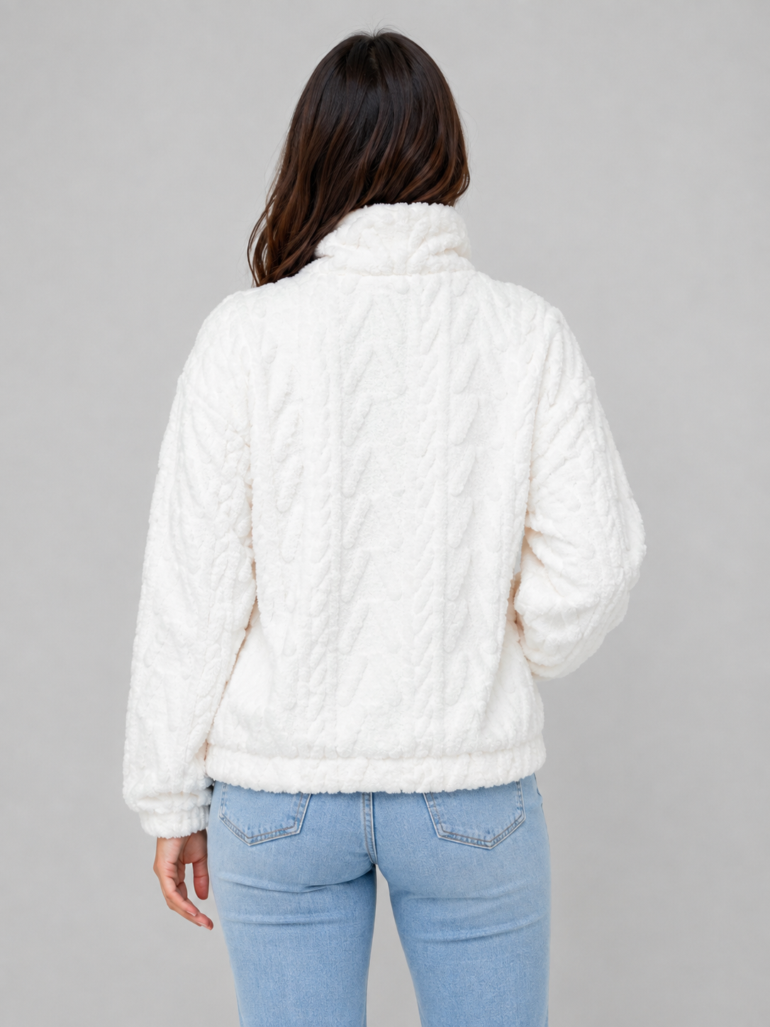 Sophie Plush Half-Zip Pullover